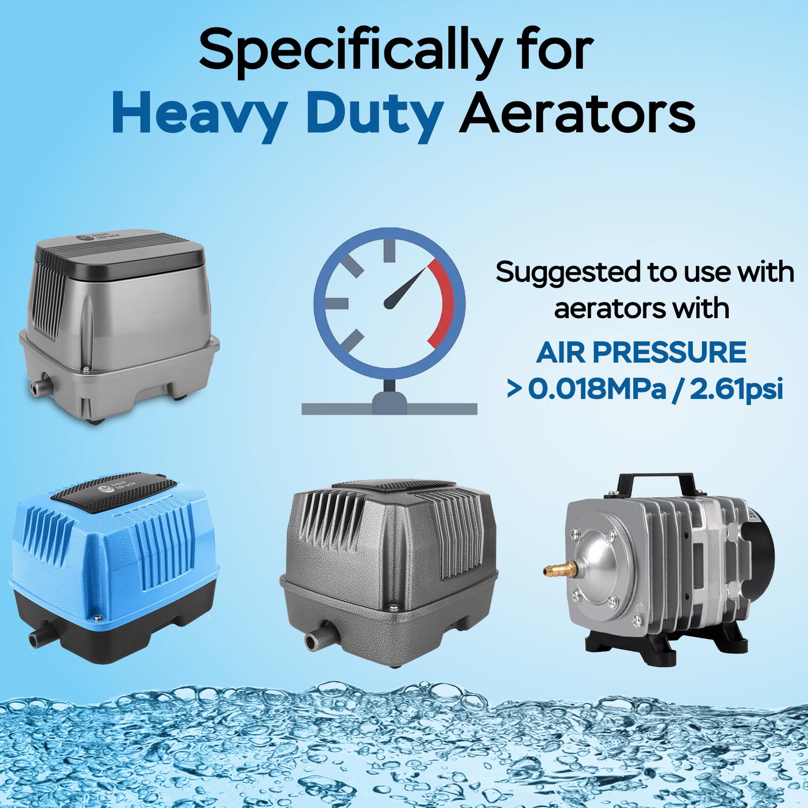 AquaMiracle New Innovative Rubber Air Stone | Air Bubbler | Oxyge - AquaMiracle Official Product View 7