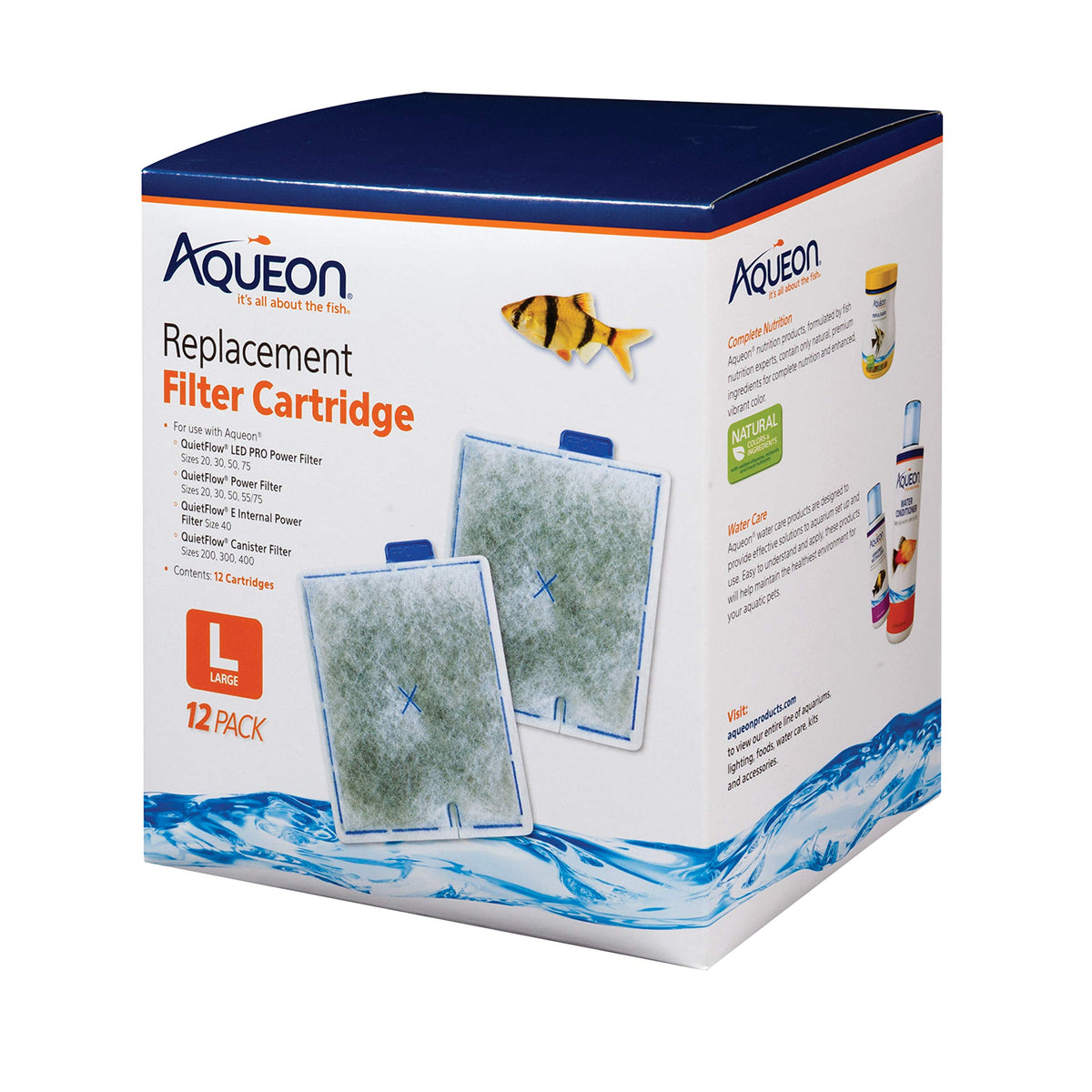 Aqueon Replacement Filter Cartridges Large Filter Cartridge - Aqueon Official Imagery - 7