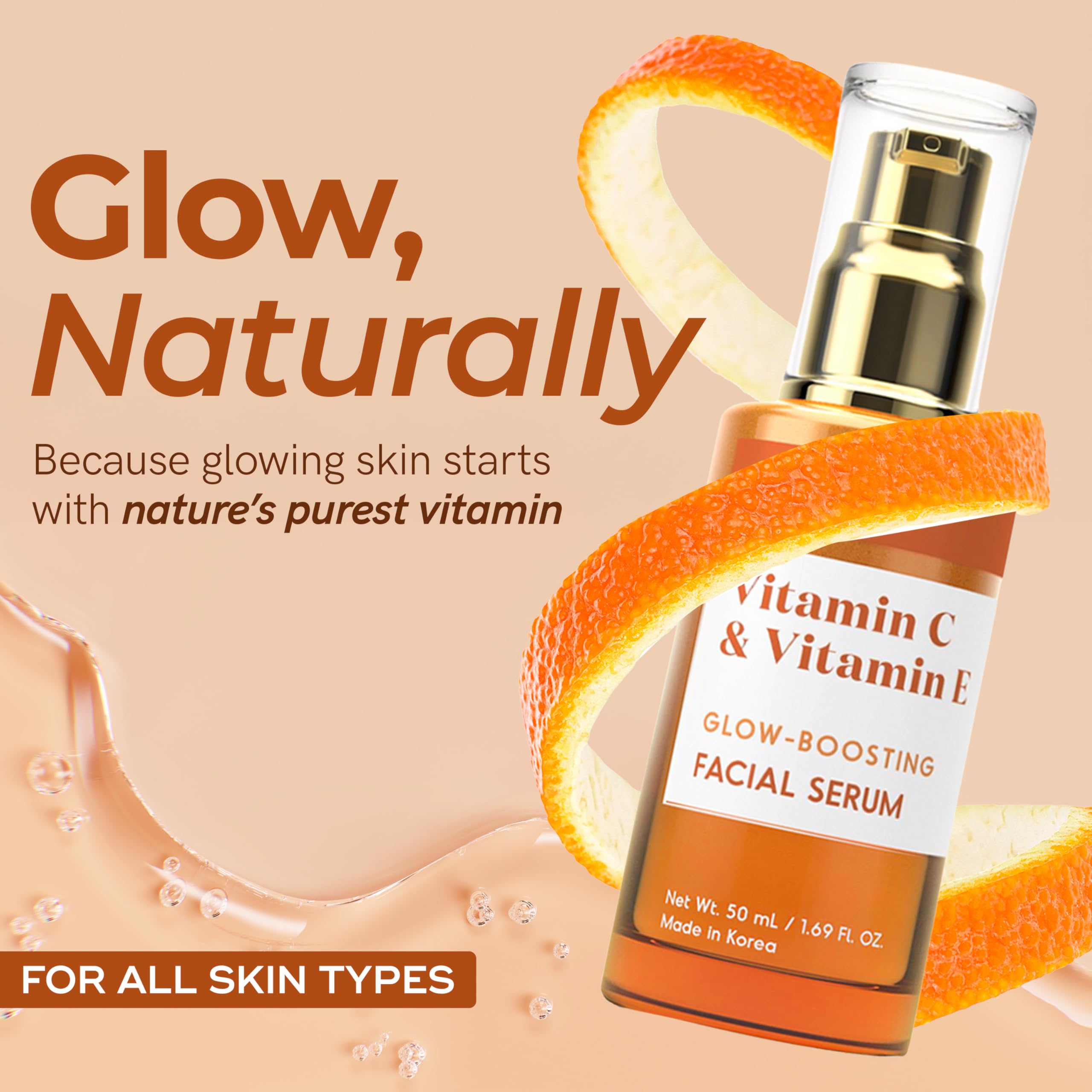 Envy Vitamin C Radiant Face Serum - Dermatologist Tested for Dull & Dry Skin - Envy Official Product View 8