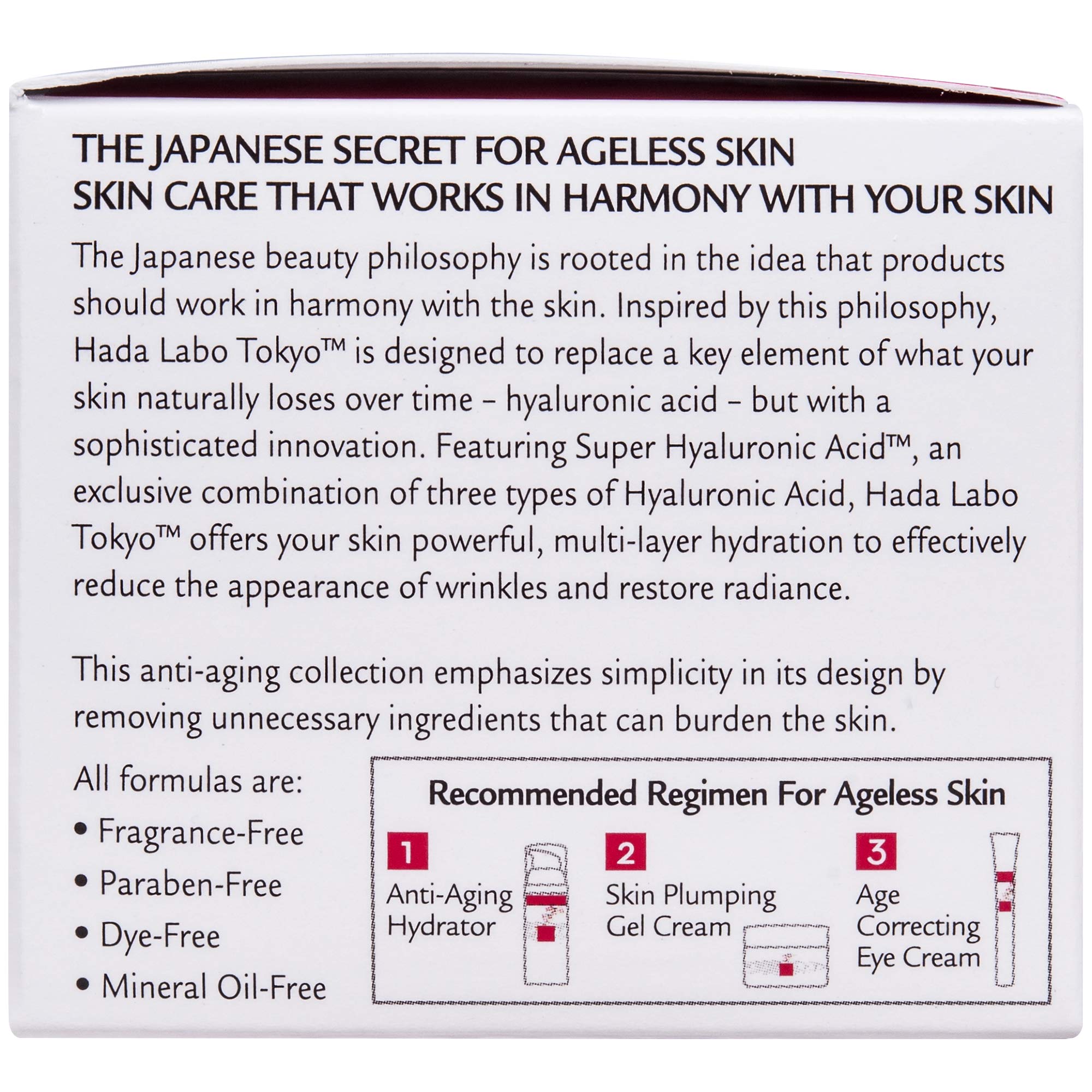 Hada Labo Tokyo Plumping Gel Cream, Facial Moisturizer, Clinically Proven to - Hada Labo Tokyo Official Product View 3