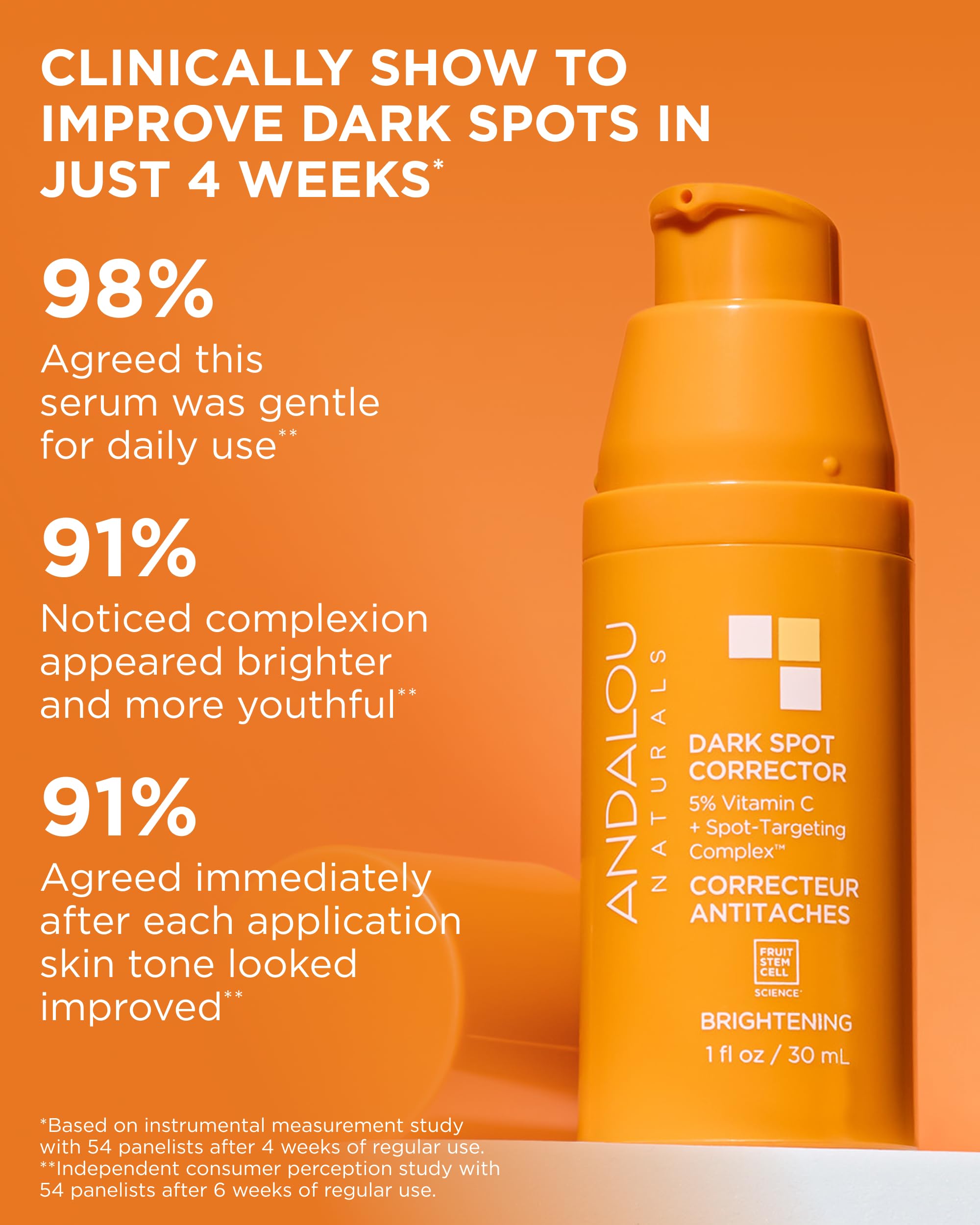 Andalou Naturals Dark Spot Corrector With Vitamin C - Andalou Naturals Official Product View 5