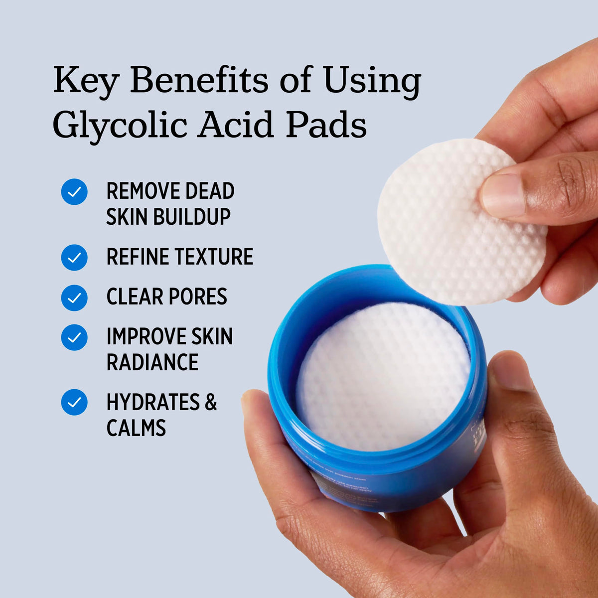NUVADERMIS 35 Glycolic Acid Peel Pads Exfoliating Facial - NUVADERMIS Official Imagery - 6
