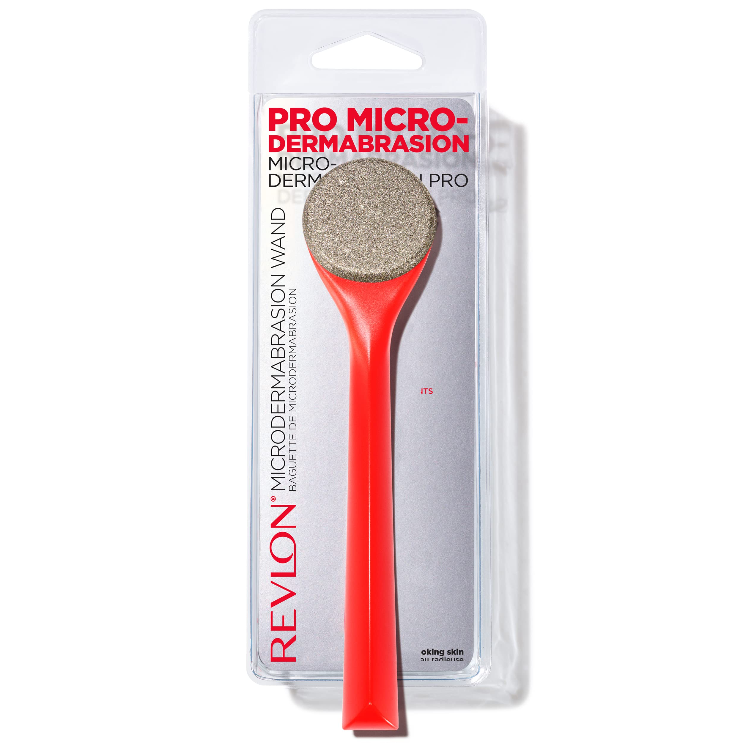 Revlon Microdermabrasion Wand, Red, 1 Count - Product Imagery