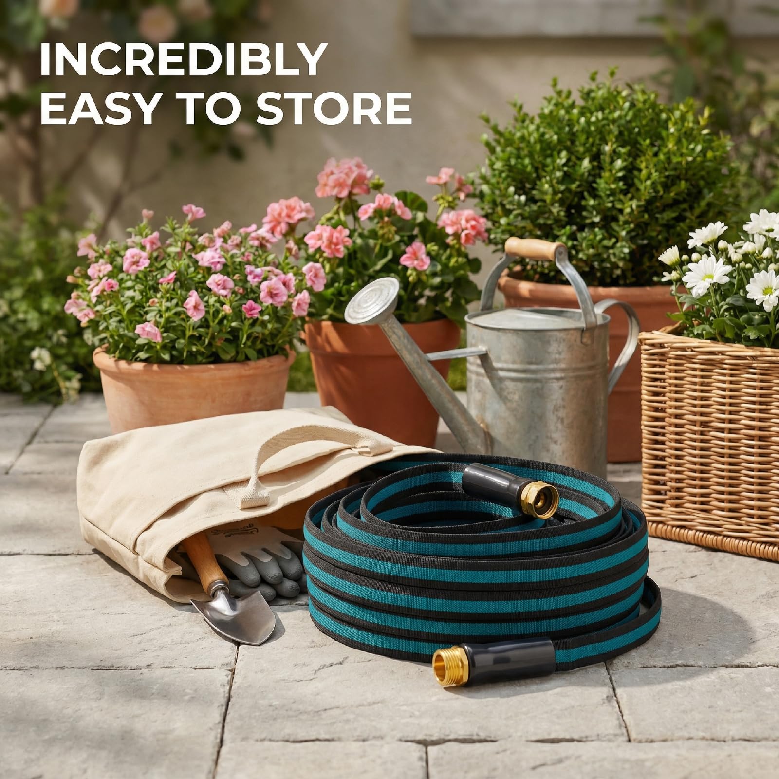 JOH 100FT Lightweight Garden Hose – Kink-Resistant, Flexible, Hig - JOH Official Product View 6