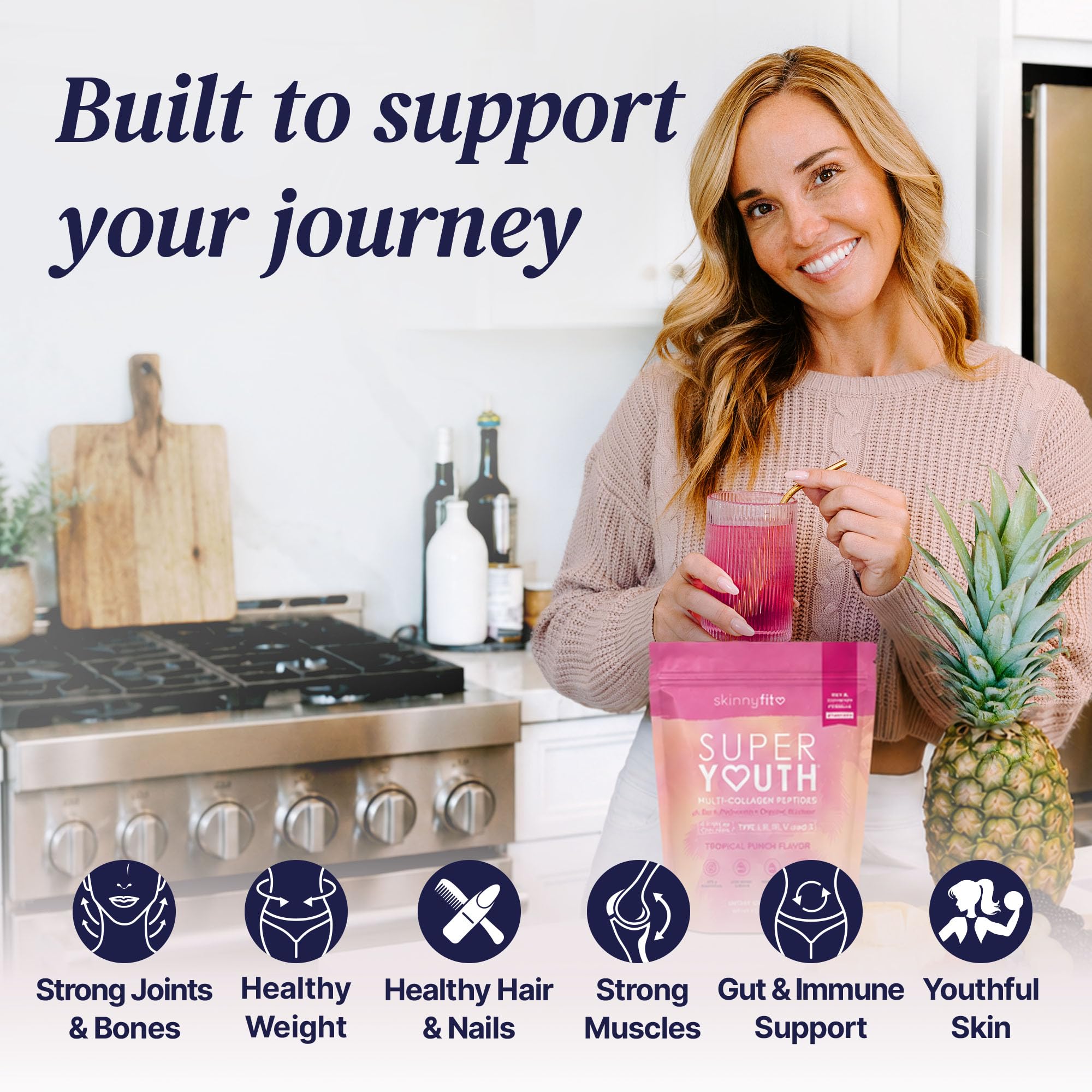 SkinnyFit Super Youth Collagen for Women Limited Edition - SkinnyFit Official Imagery - 4