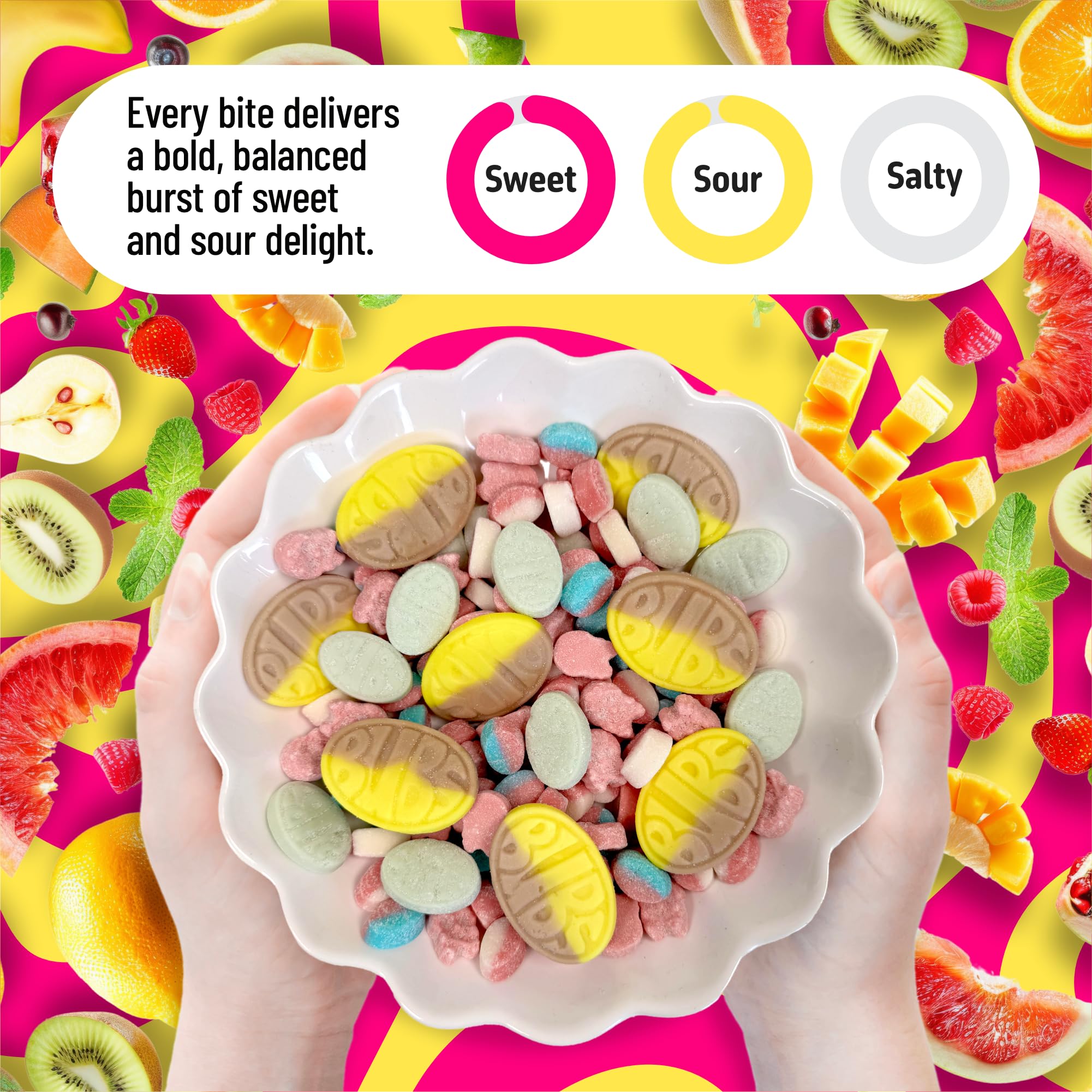 Scandylicious Bubs Swedish Candy Mix | Viral TikTok Sour & Sweet Vegan - View 9
