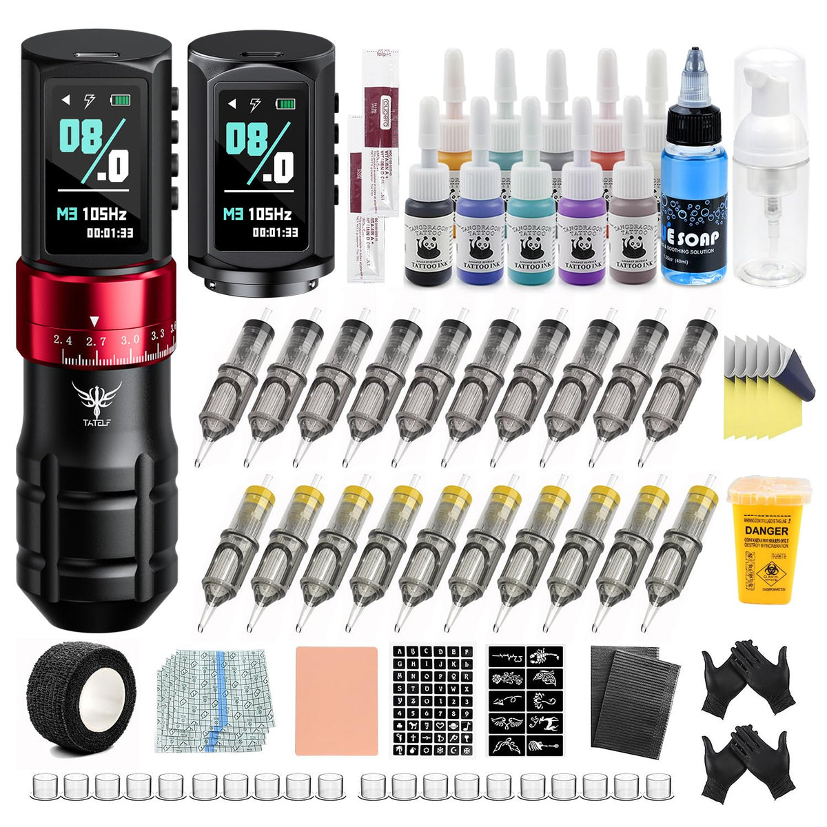 TATELF Wireless Gun Kit for Beginners Complete Set with 2 - TATELF Official Imagery - 2