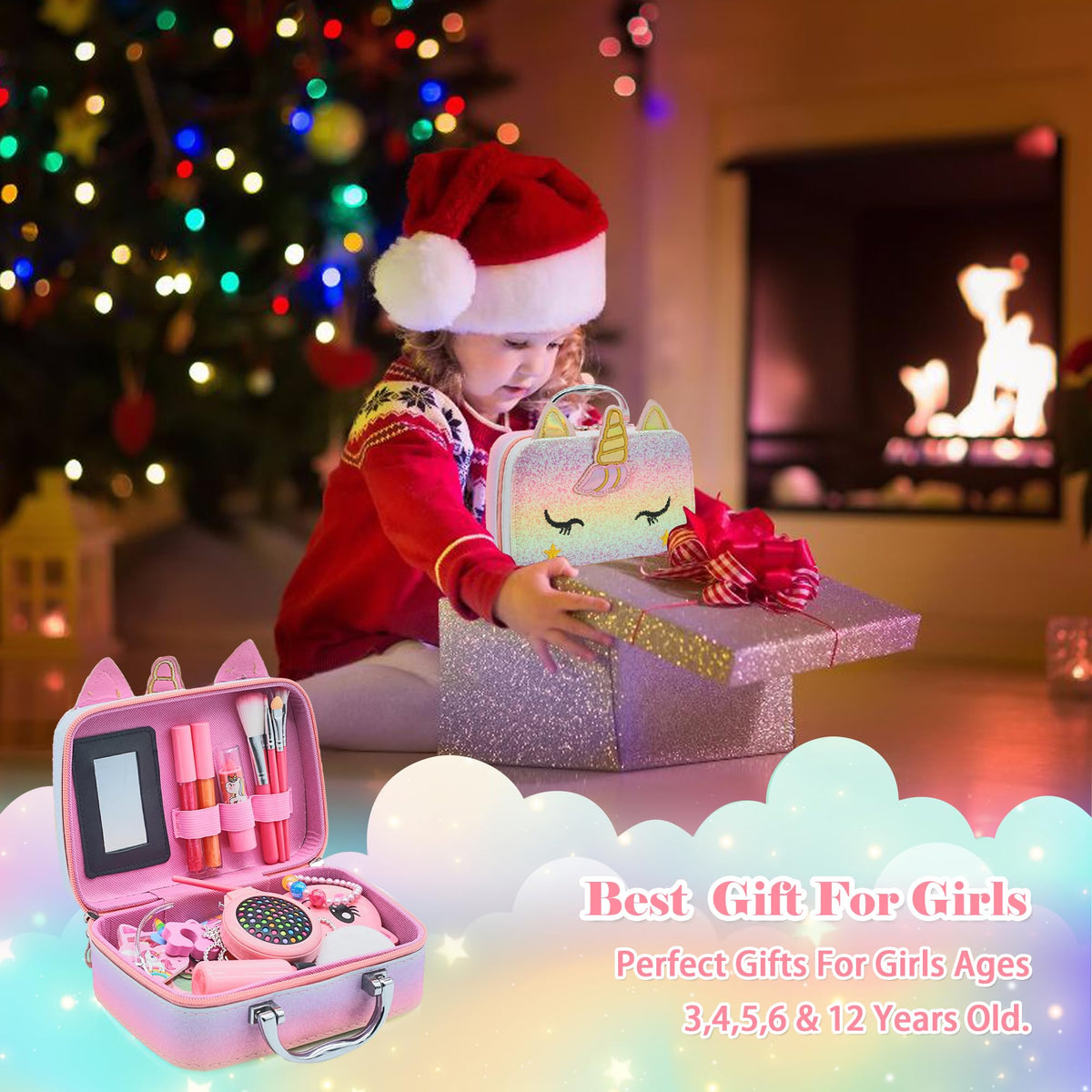 Mrabbitoo Kids Real Makeup Kit for Girls - Mrabbitoo Official Imagery - 8