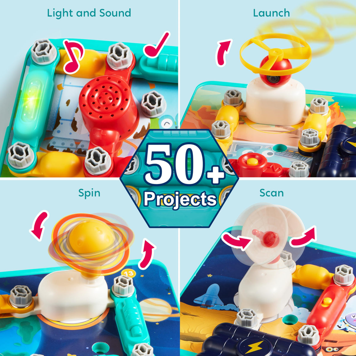 JOVA Klever Kits 50 Projects Space Circuits - Klever Kits Official Imagery - 3