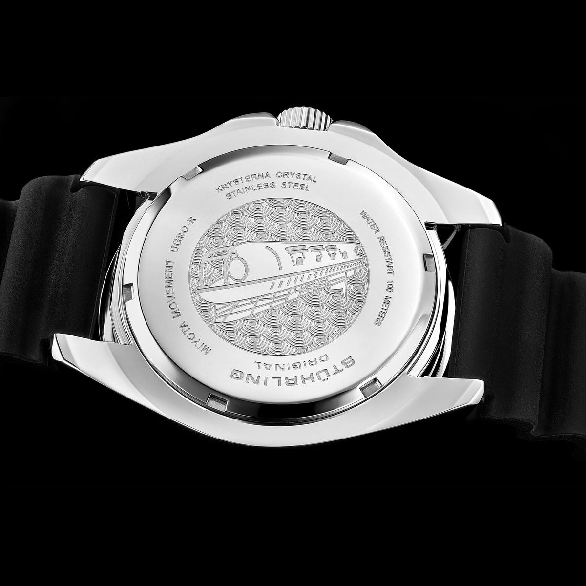 Stuhrling Original Men s Dive Watch 42mm Stainless Steel - Stuhrling Original Official Imagery - 8