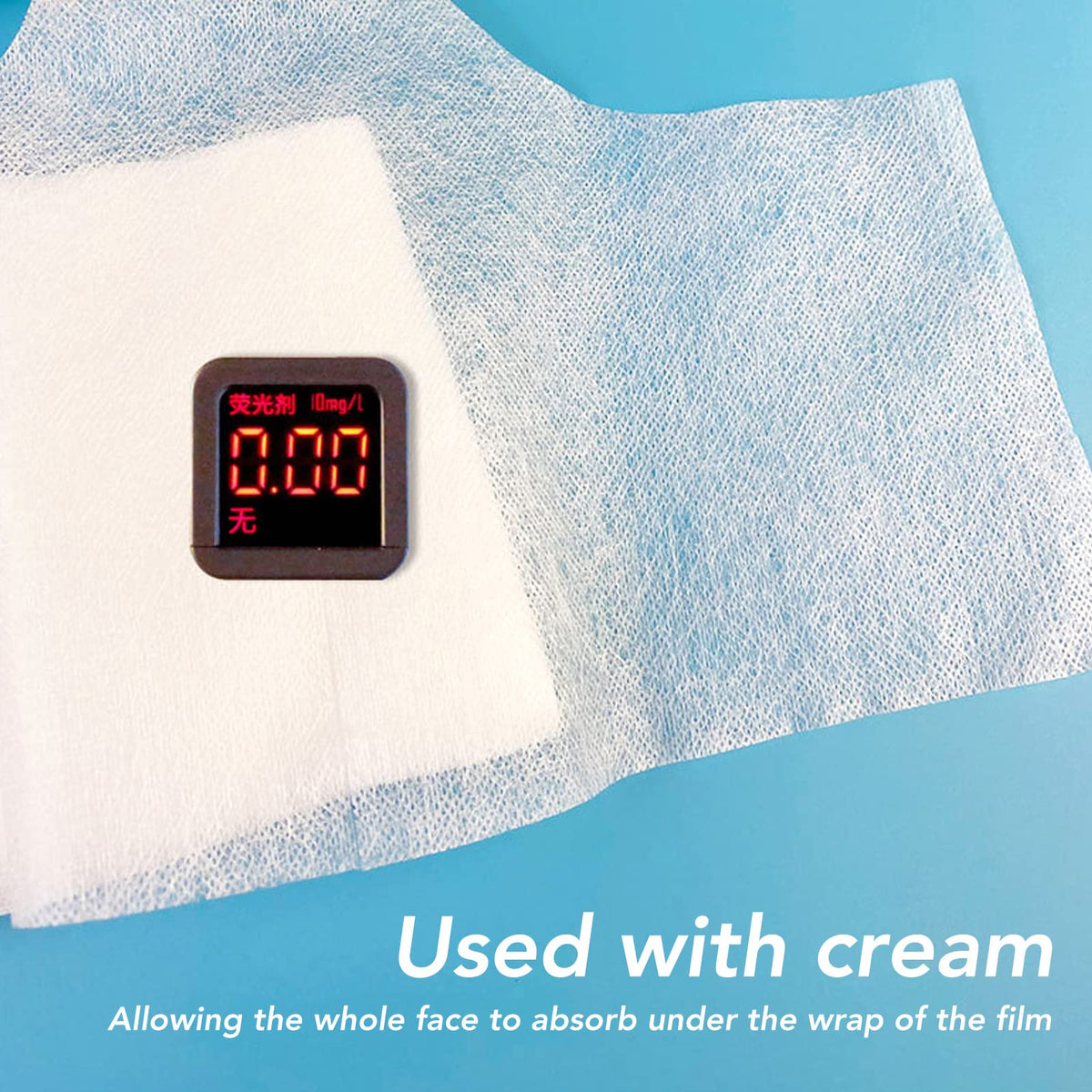 FILFEEL 50pcs Pre cut Mask Sheets Disposable Skin Care Light - FILFEEL Official Imagery - 4