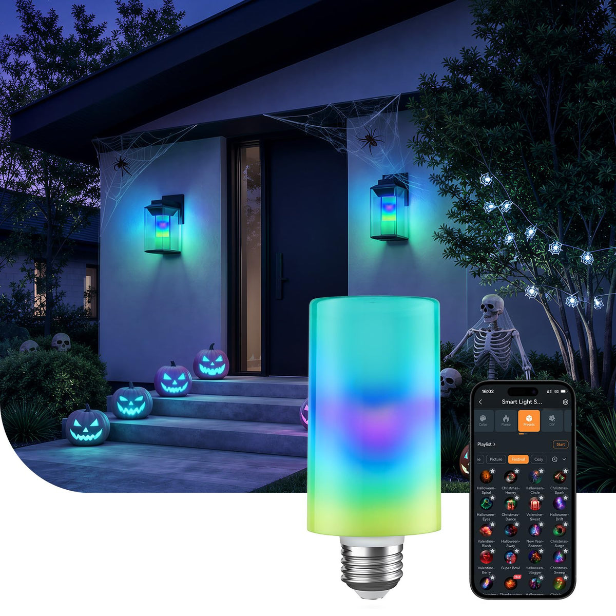 Linkind Smart Light Stick Color and White Smart Light Bulb - Linkind Official Imagery - 1