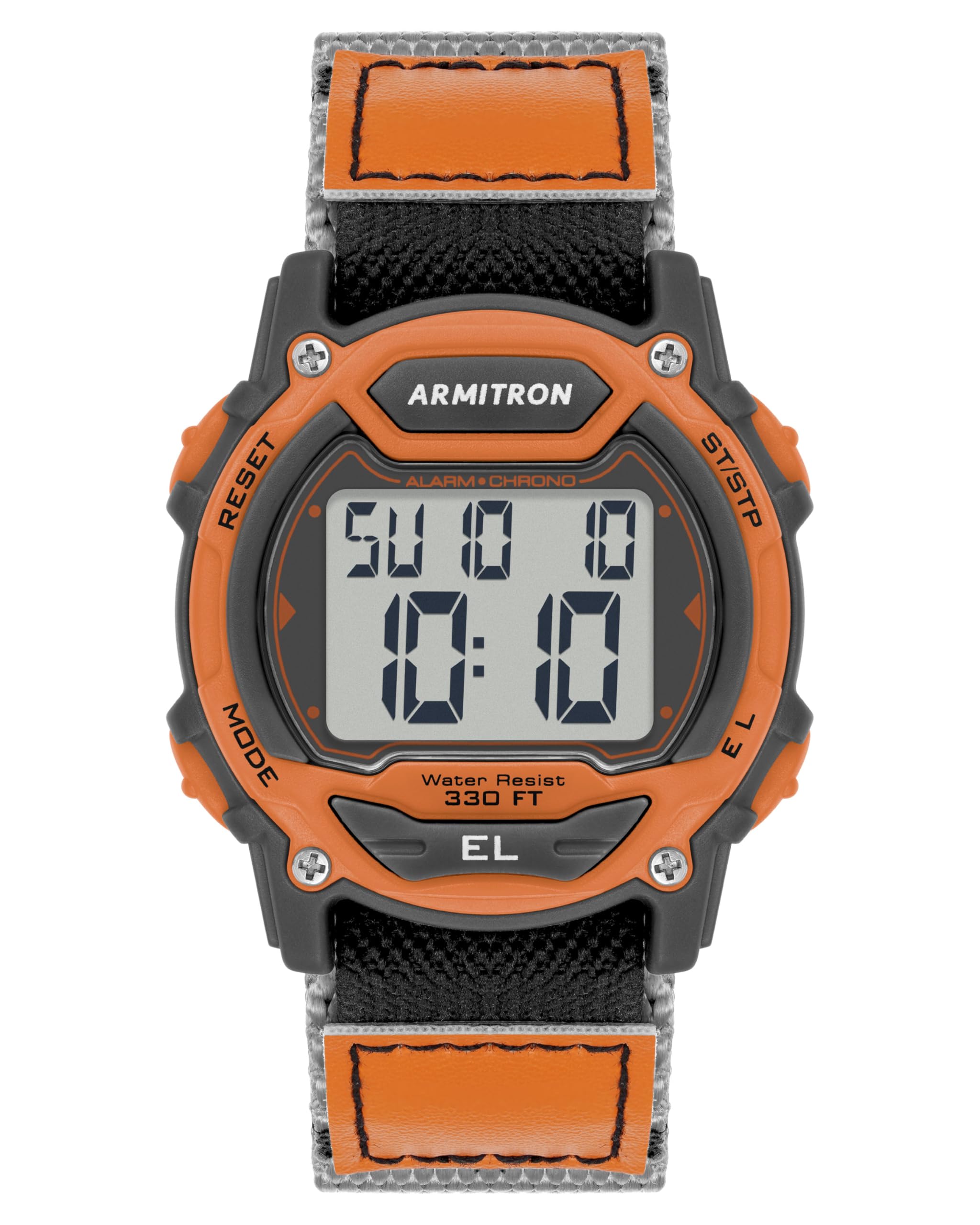 Armitron Sport Unisex Digital Chronograph Nylon Strap Watch, 45-7004 - View 9