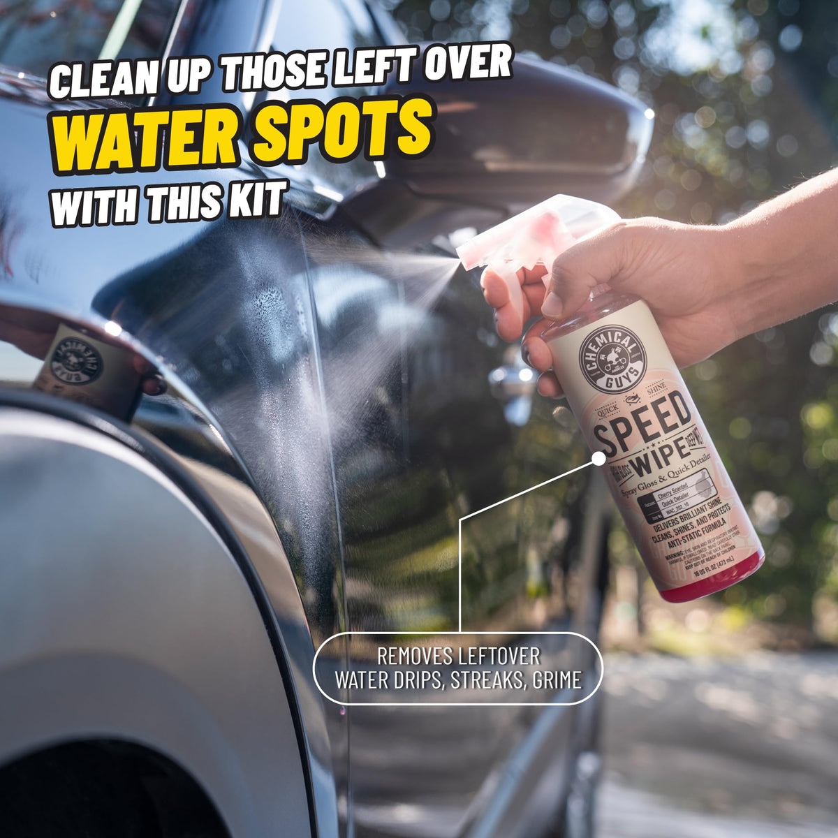 Chemical Guys Exterior Express Car Wash Kit Soap Cleaner On - Chemical Guys Official Imagery - 6