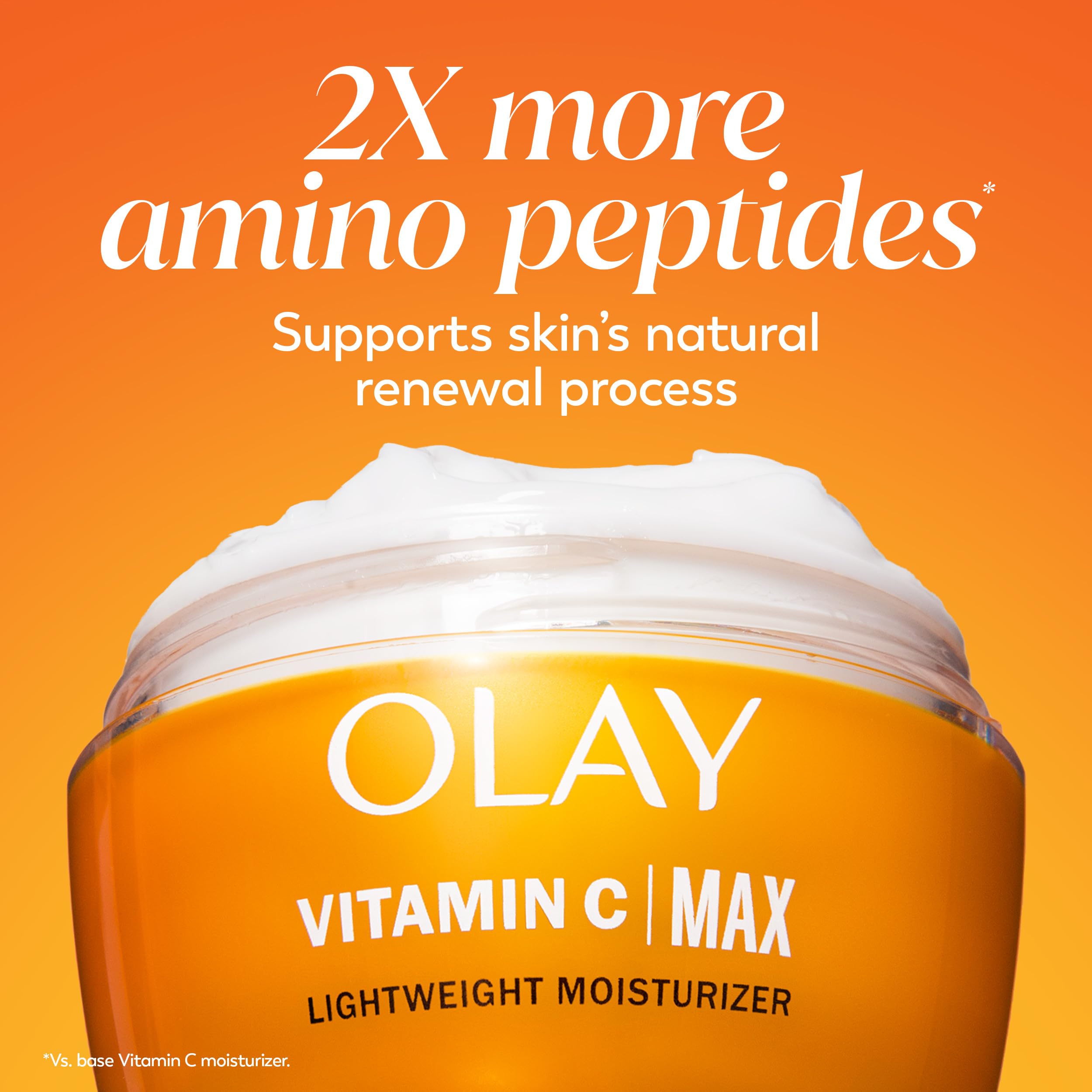 Olay, Vitamin C MAX Face Moisturizer, Brightening Cream for - Olay