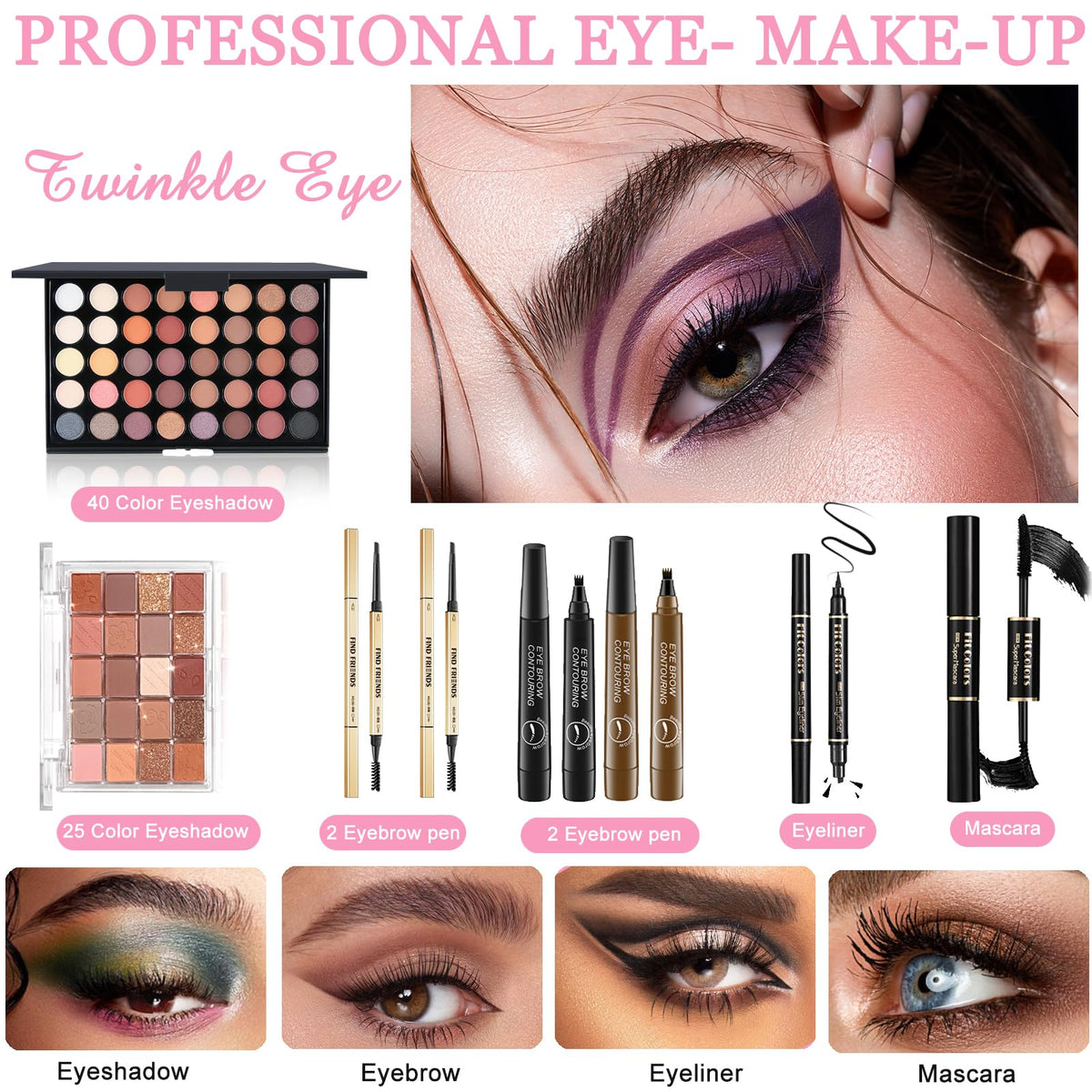 Makeup Kit for Women Full Kit Makeup Set Makeup Sets for - Ruicen Official Imagery - 3