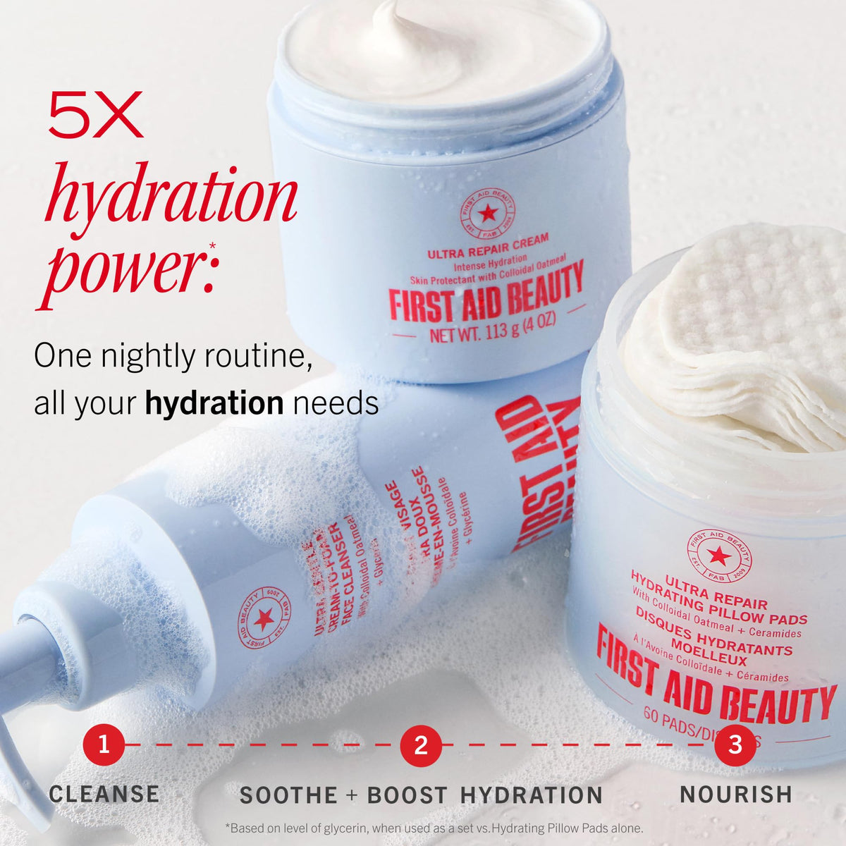 First Aid Beauty Ultra Gentle Cream to Foam Cleanser - Premium Selection Official Imagery - 6