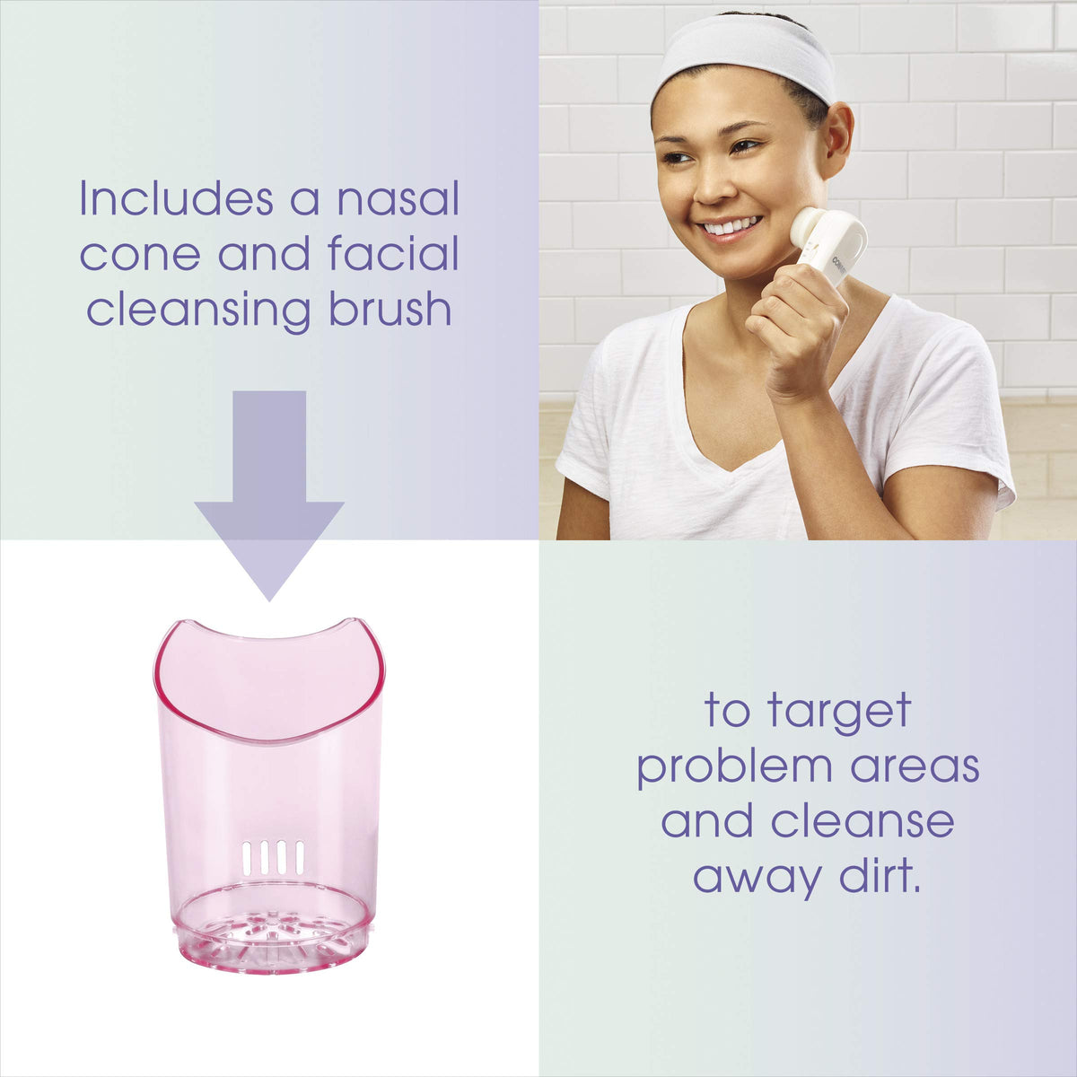True Glow by Conair Gentle Mist Moisturizing Facial Steamer - Conair Official Imagery - 5