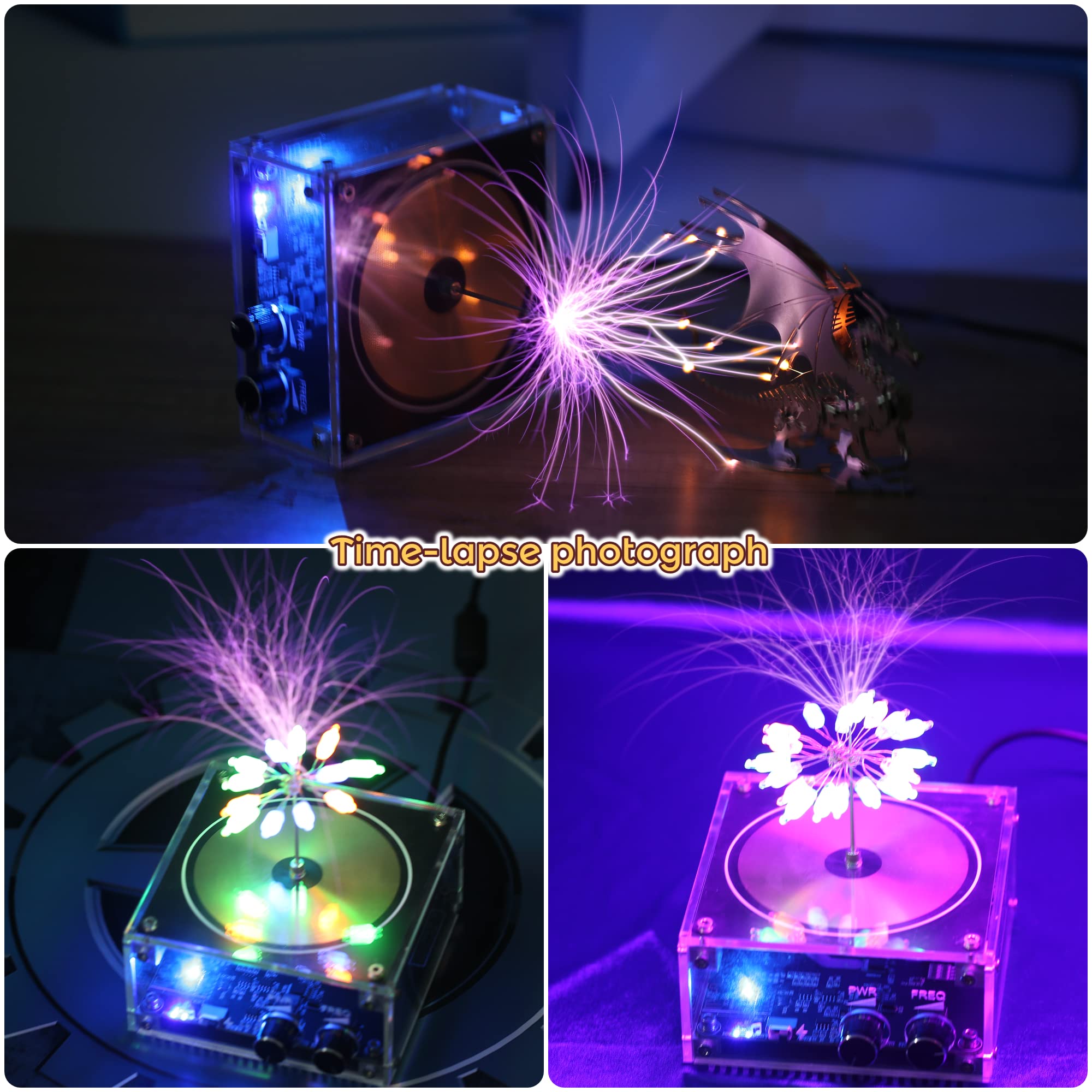 Joytech Bluetooth Music Tesla Coil Arc Plasma Loudspeaker Wireles - Joytech Official Product View 3