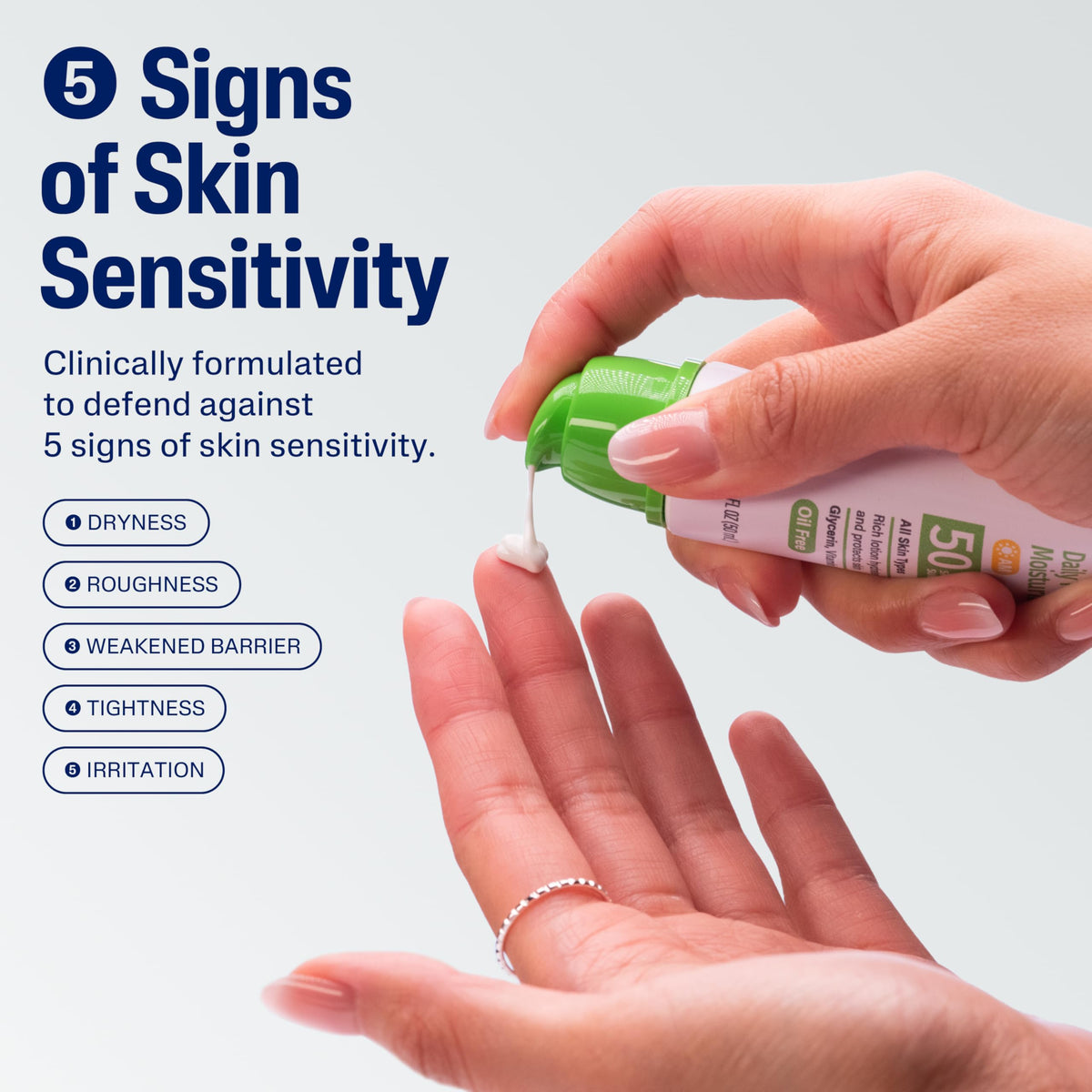 Cetaphil Daily Facial Moisturizer SPF 50 Fragrance Free 1 - Cetaphil Official Imagery - 3