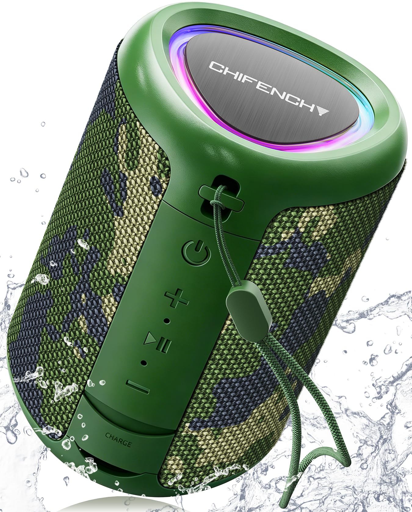 CHIFENCHY Portable Bluetooth Speaker Beach Essentials: IPX5 Waterproof for Outdo - CHIFENCHY Official Product View 1