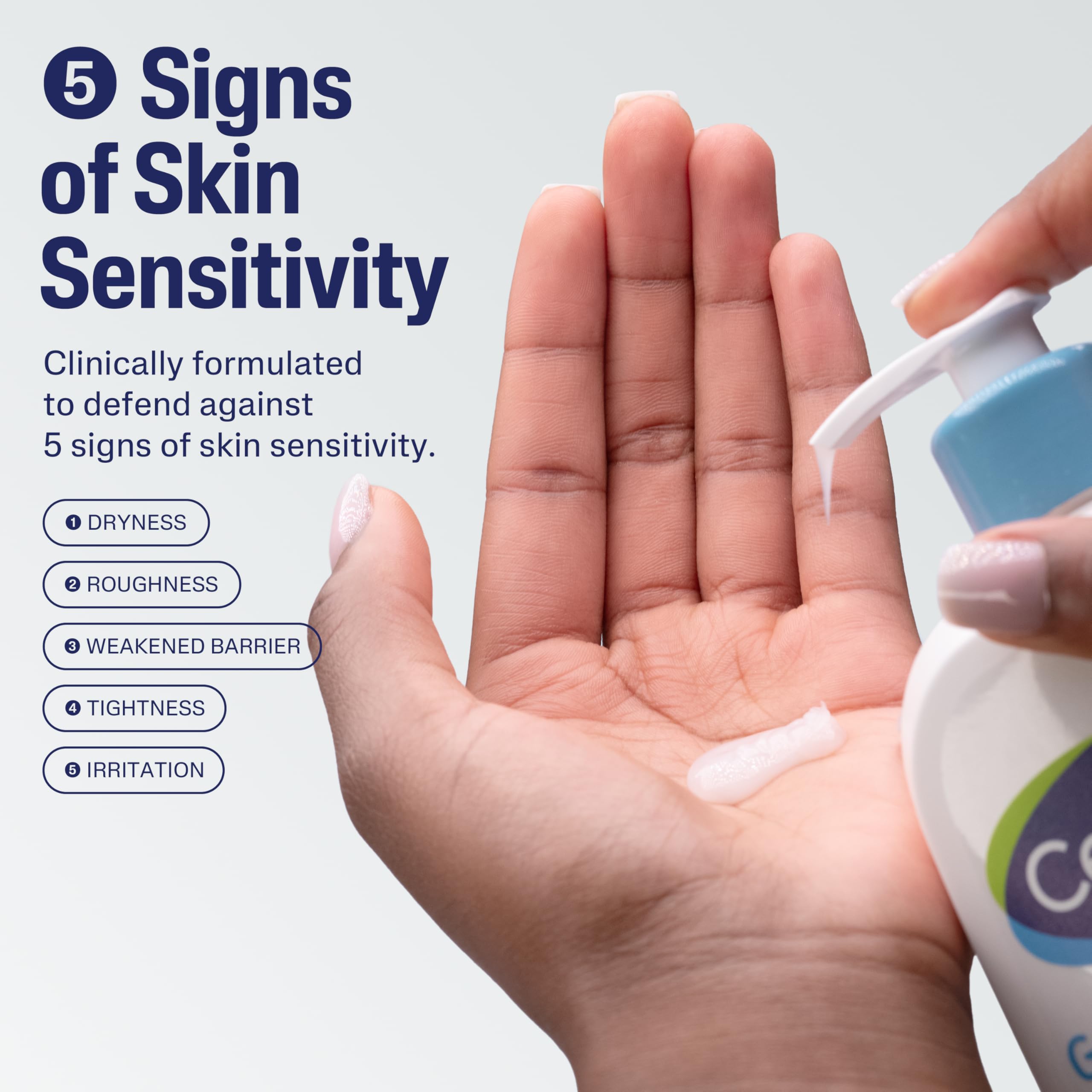 Cetaphil Gentle Cleanser, Hydrating Face Wash, Sensitive Skin - Cetaphil Official Product View 4