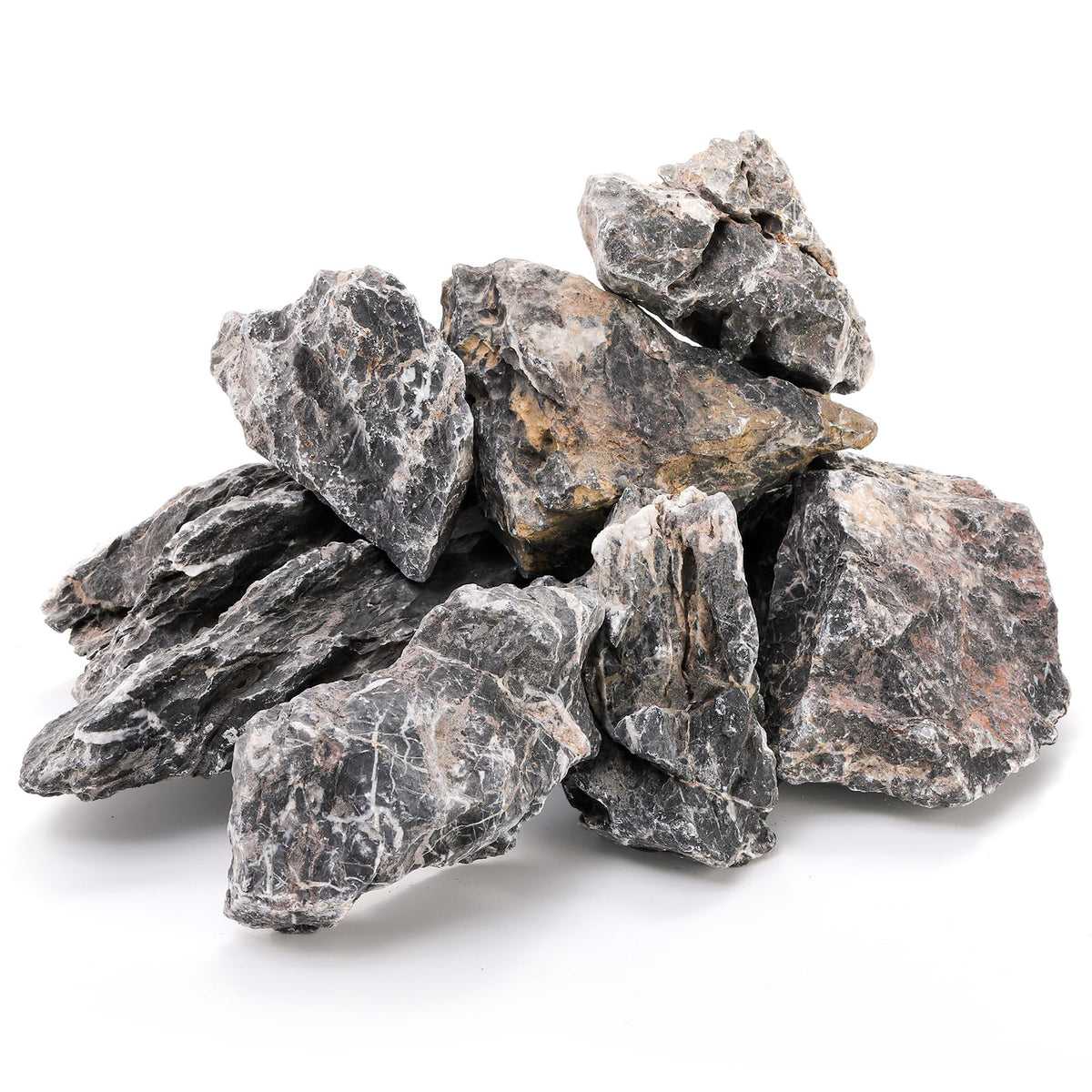 12lb Seiryu Stone Aquarium Rocks for Terrariums Paludarium - Eorbow Official Imagery - 1