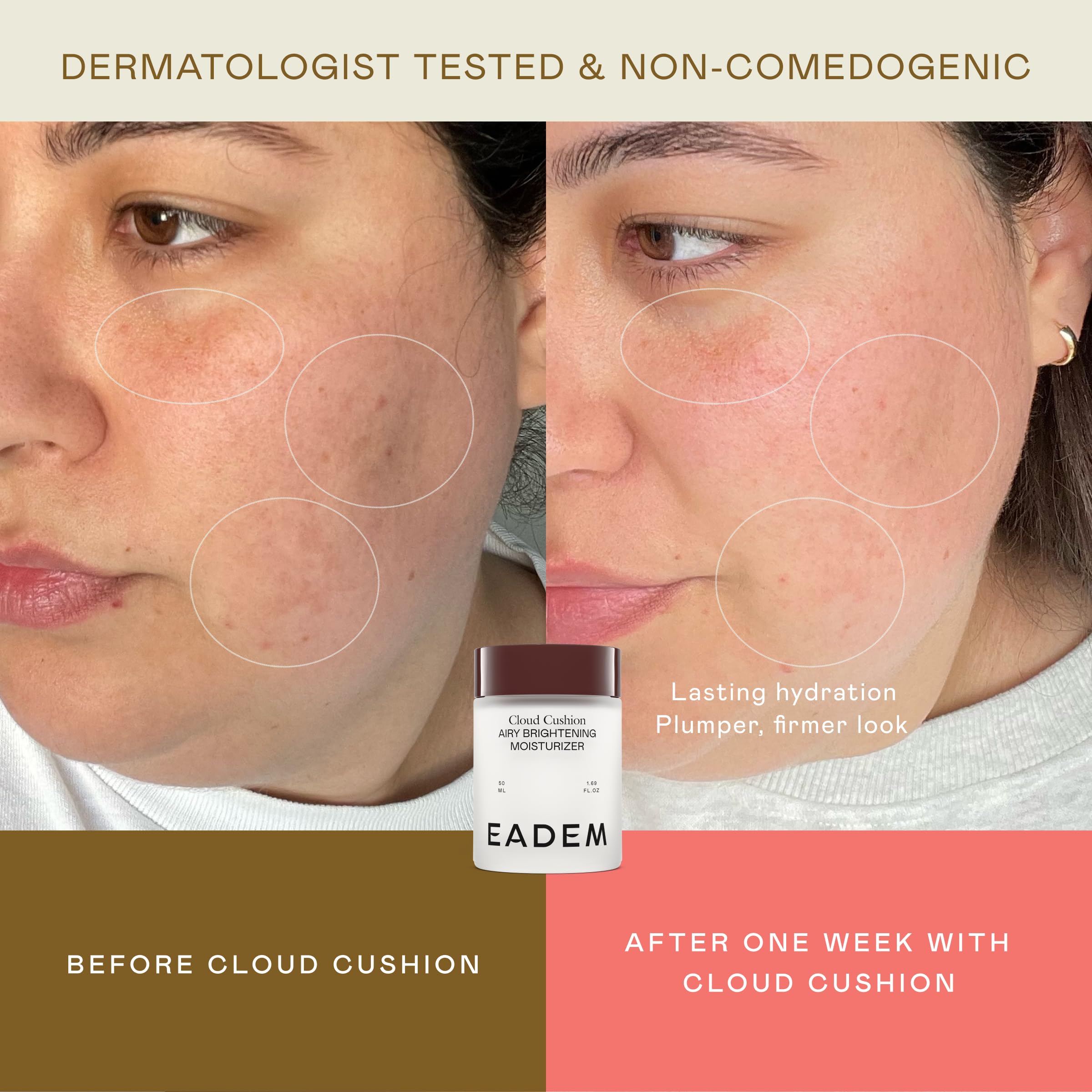EADEM Face Moisturizer Barrier Repair Cream for Women Cloud - EADEM Official Imagery - 4