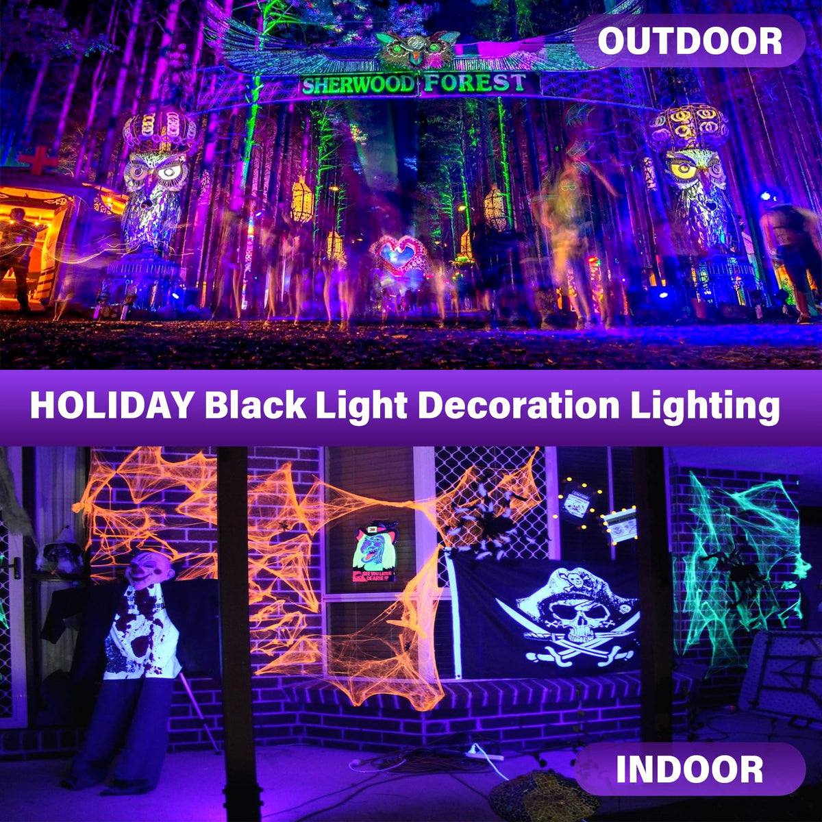 Rechargeable Black Light Cordless 395nm LED Blacklight for - GPRK Official Imagery - 4