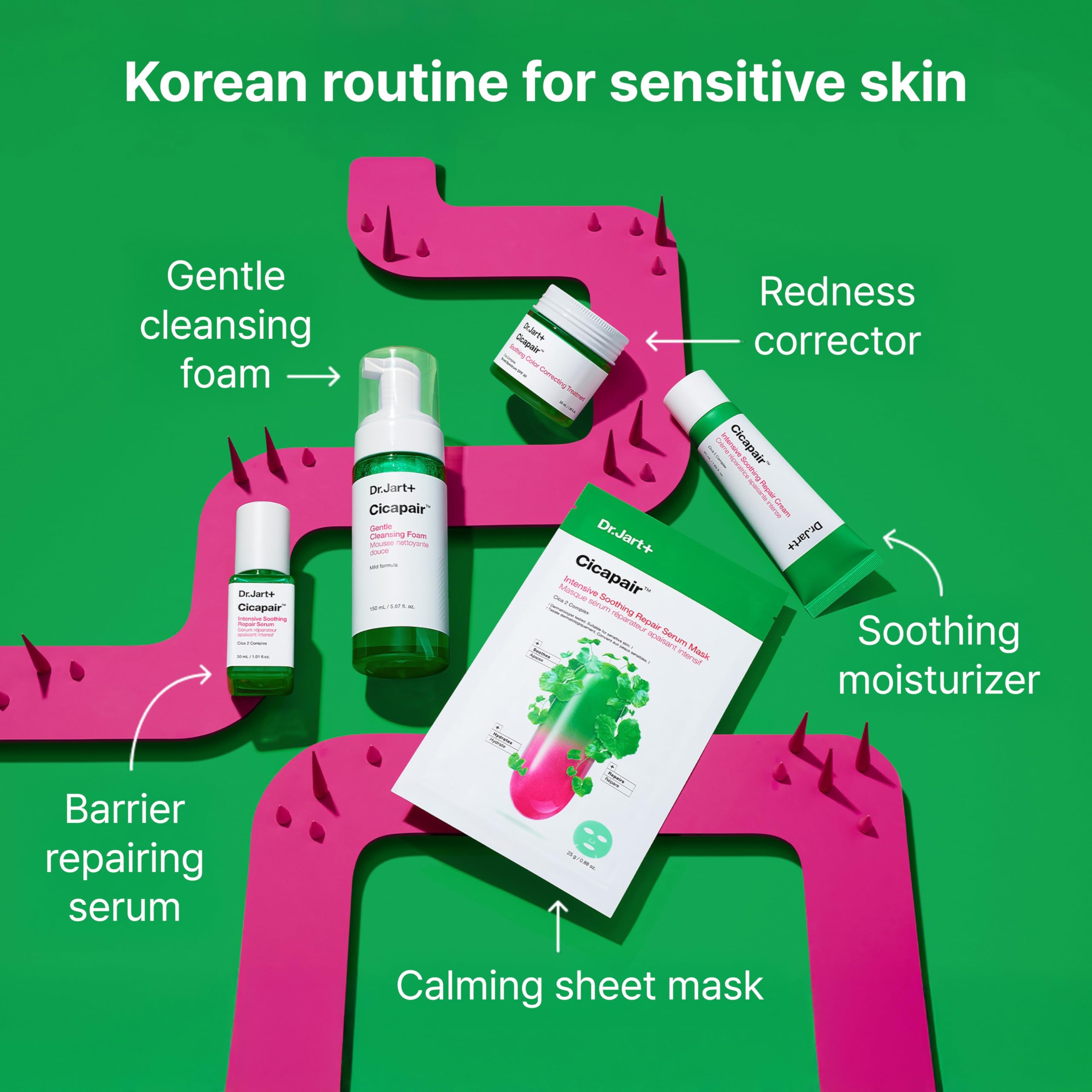 Elefair Tech Dr.Jart+ Cicapair Sensitive Skin Korean Face Moisturizer for - Elefair Tech Official Product View 9