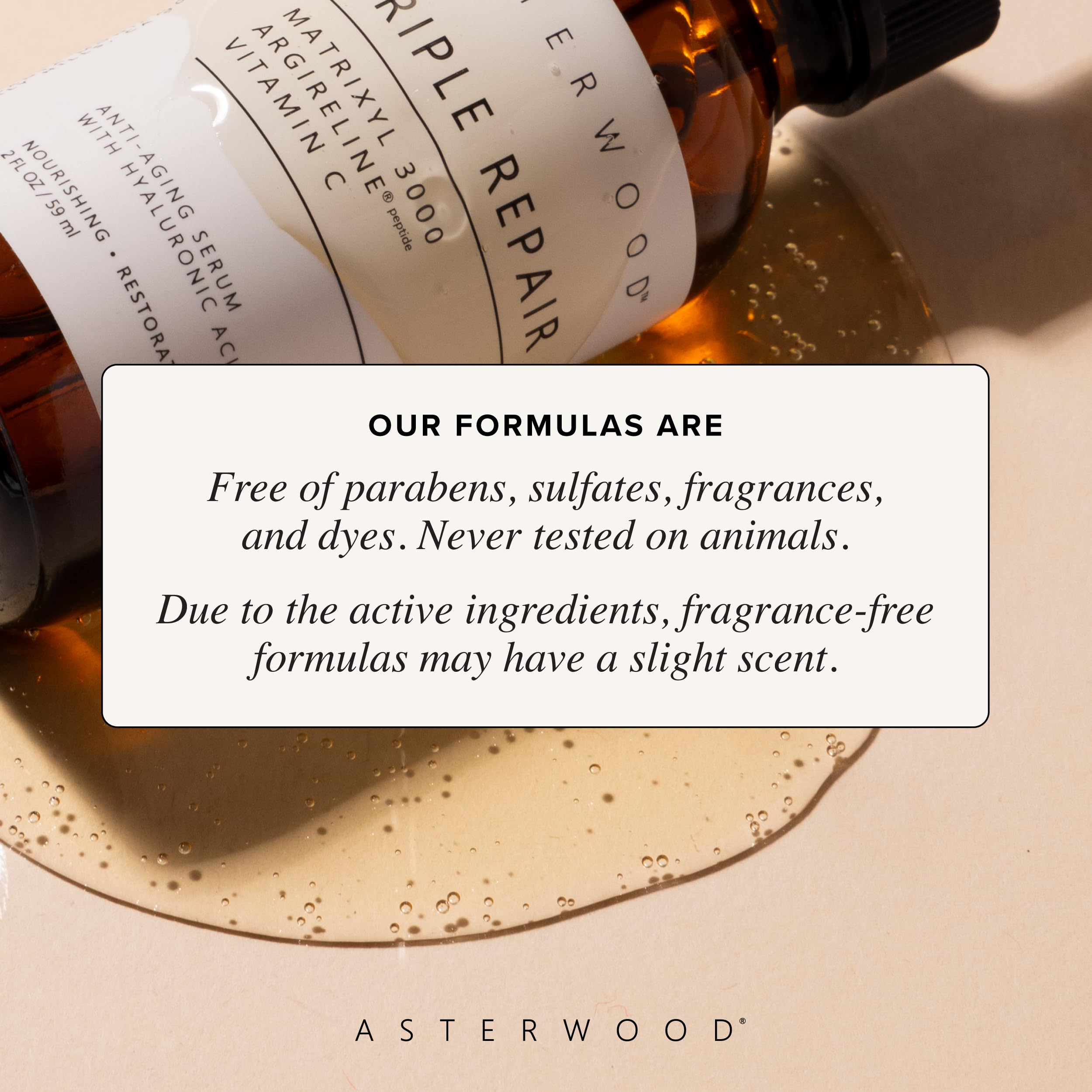 Asterwood Triple Repair Peptide Serum, Matrixyl 3000, Argireline & Vit. C - Asterwood Official Product View 7