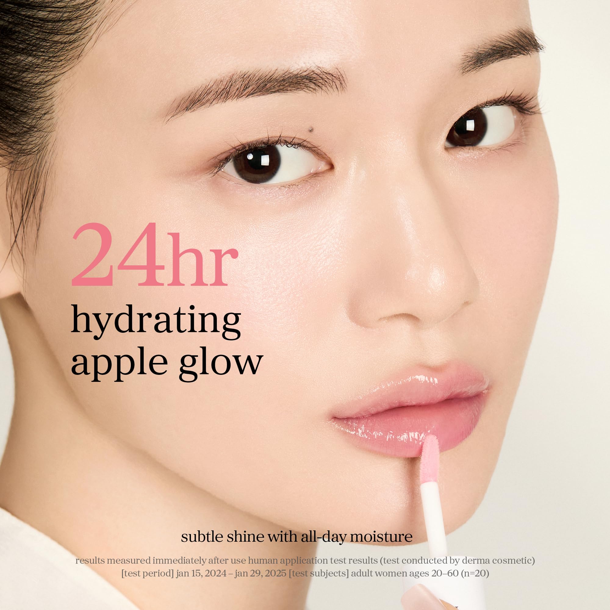 NOONI Korean Lip Oil - Applepeony - pH Color-Changing Plumping Lip Glo - View 8