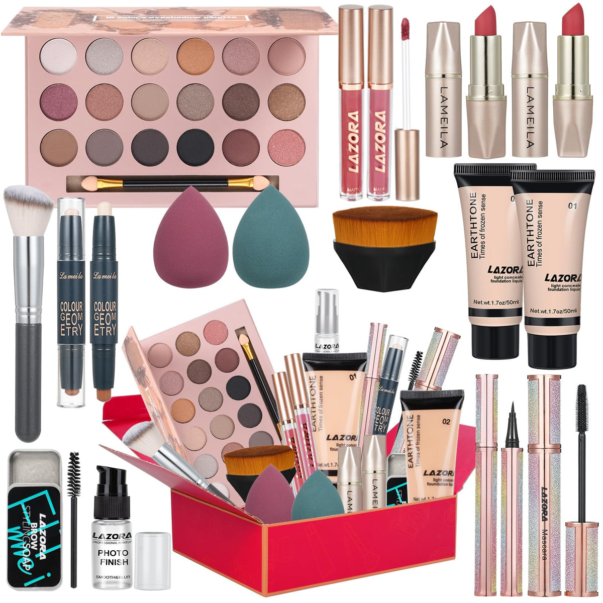 venshun Makeup Kit for Women Full Kit Makeup Sets for - venshun Official Imagery - 2