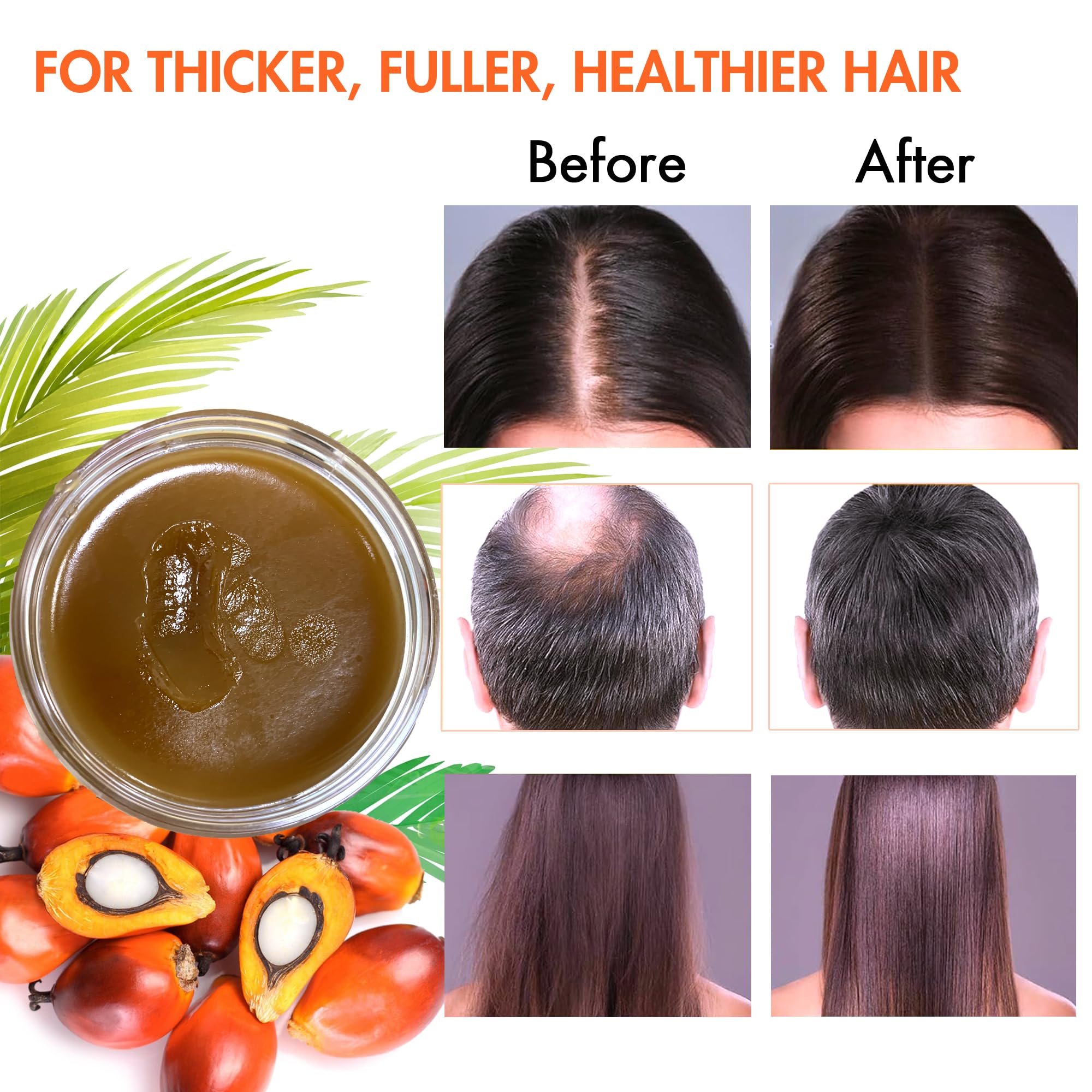 MISICH Raw Batana Oil for Hair Growth, 100% Natural Pure Botana Oil Paste from - MISICH Official Product View 5