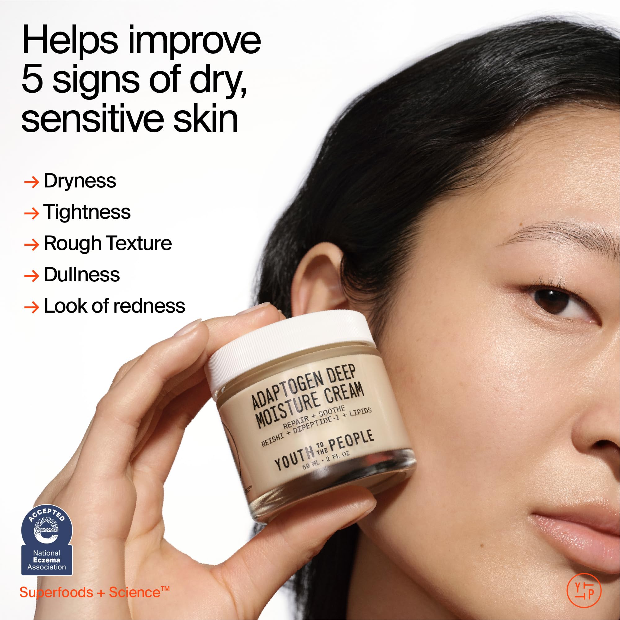 Youth To The People Adaptogen Skin Repairing Peptide Face Cream - Generic