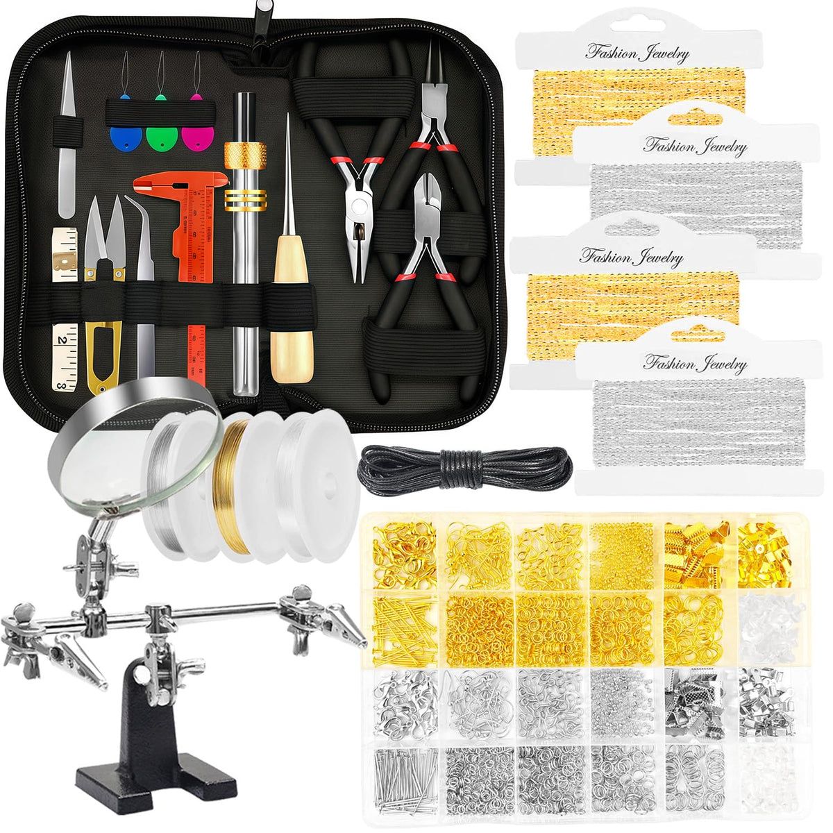MONVICT Jewelry Making Supplies Kit with Jewelry Making - MONVICT Official Imagery - 2