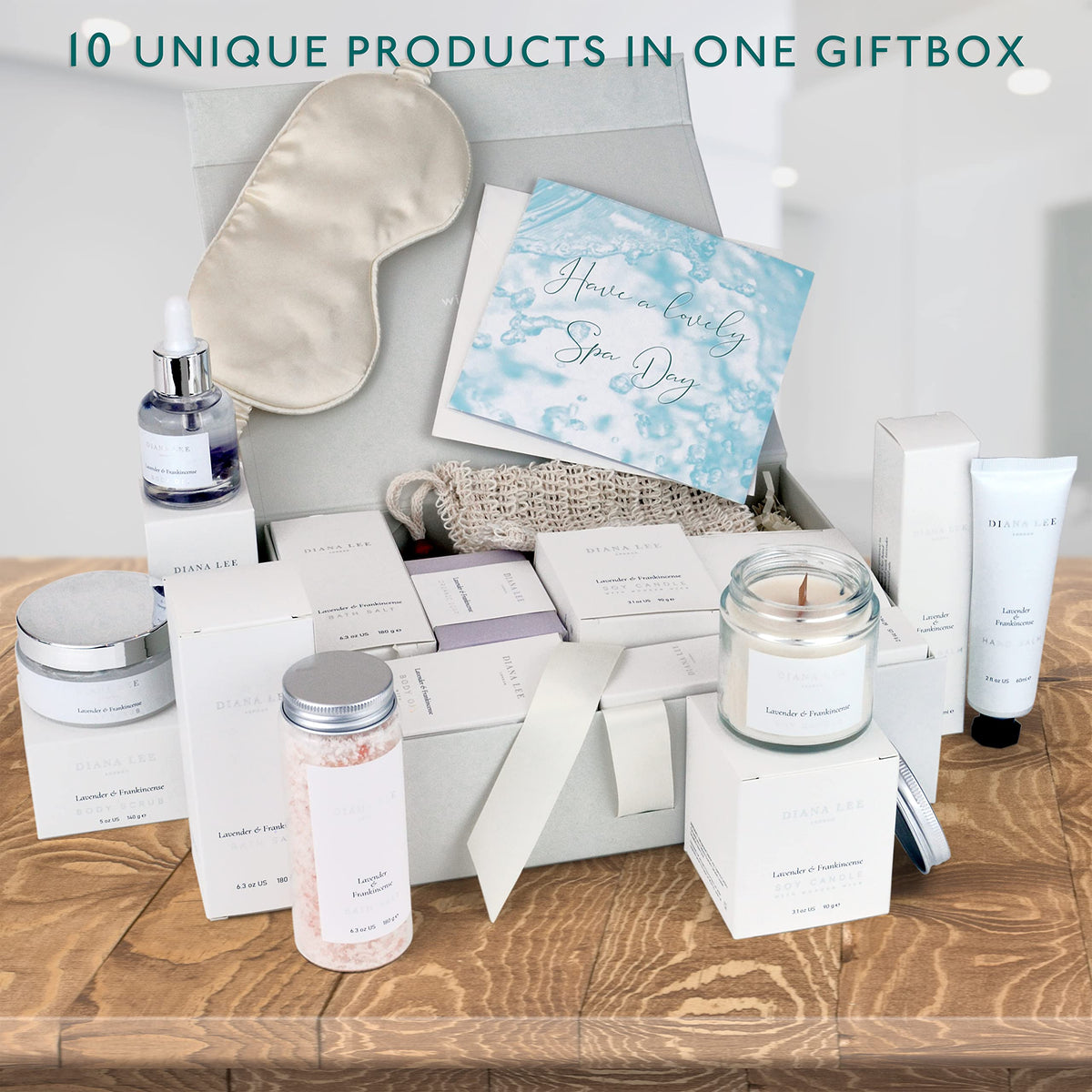 Luxury Spa Birthday Gifts for Women Self Care Gift Set with - Jasmyn & Greene Official Imagery - 3