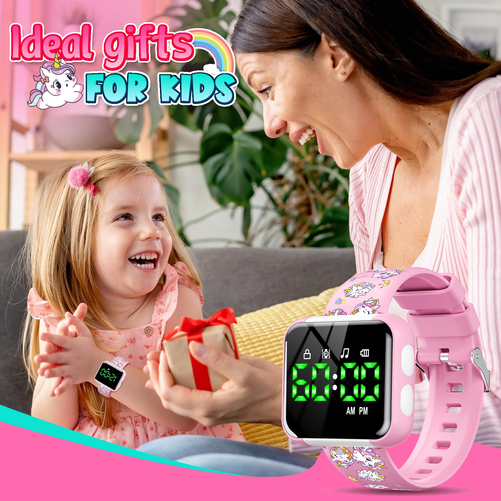 Etuwoe Potty Training Watch for Toddler Girls: Adjustable Volume Potty - View 8