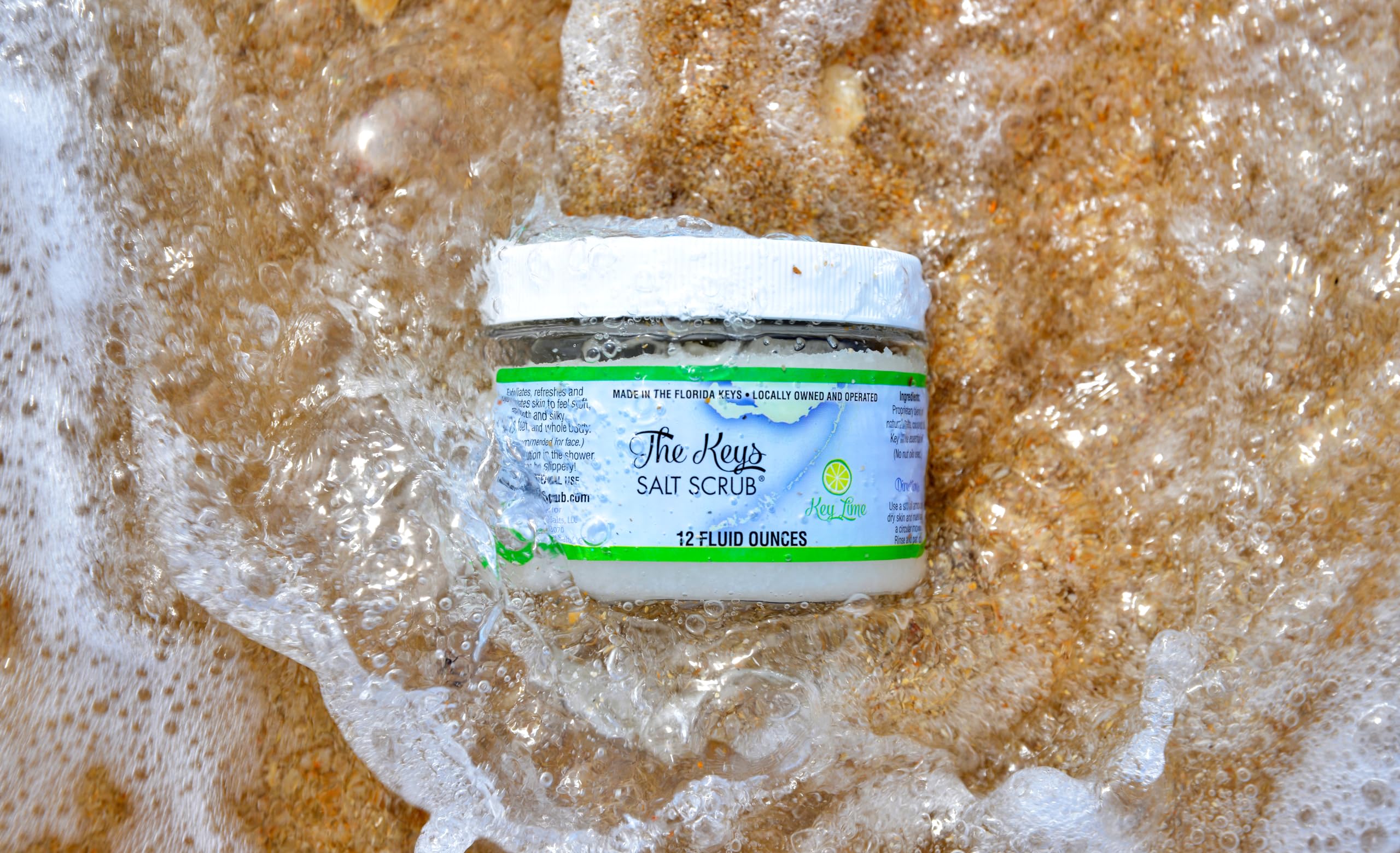 The Keys Salt Scrub - Sea Salt Scrub Exfoliating Body Scrub - The Keys Salt Scrub Official Product View 10