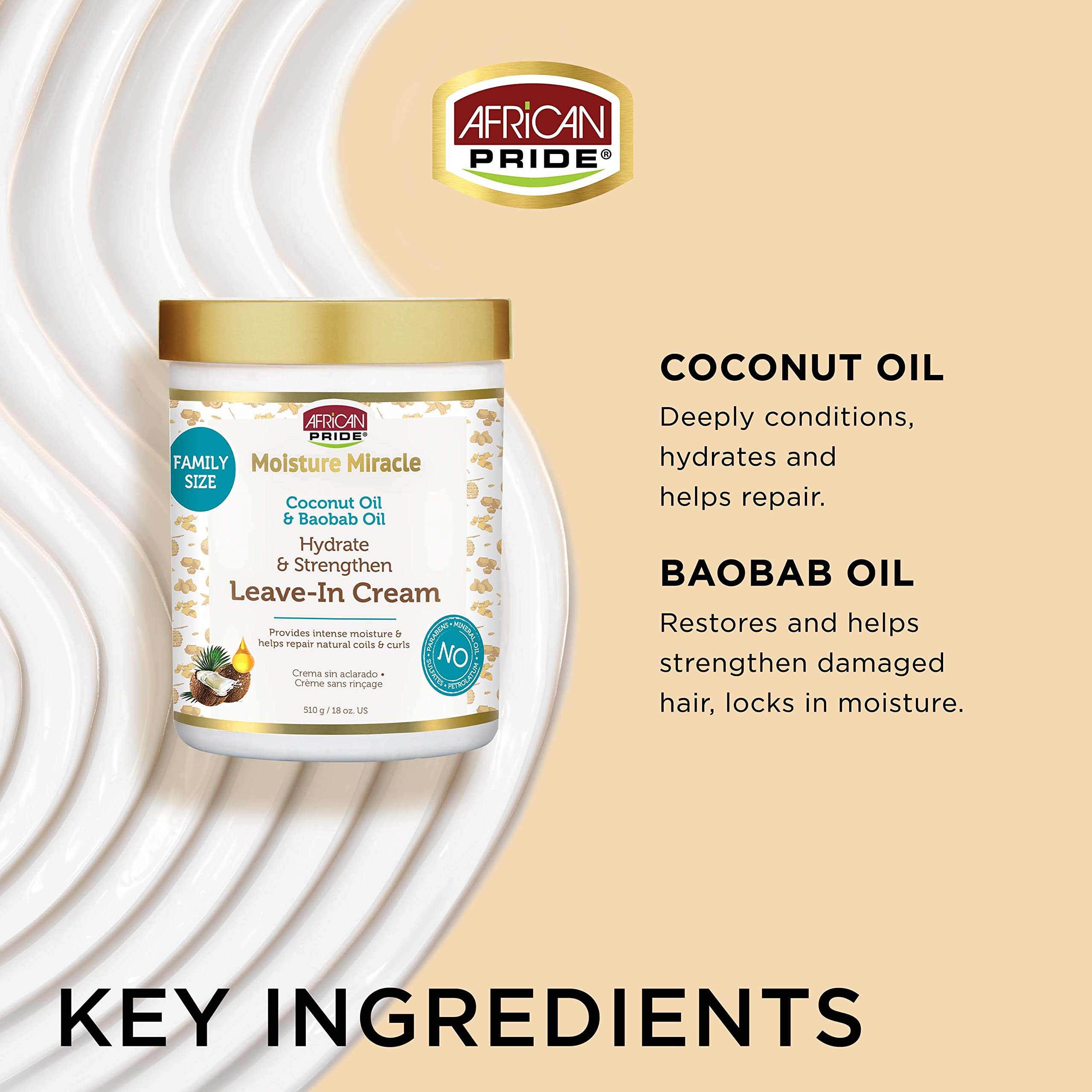 African Pride Moisture Miracle Leave - In Cream & - African Pride Official Product View 4