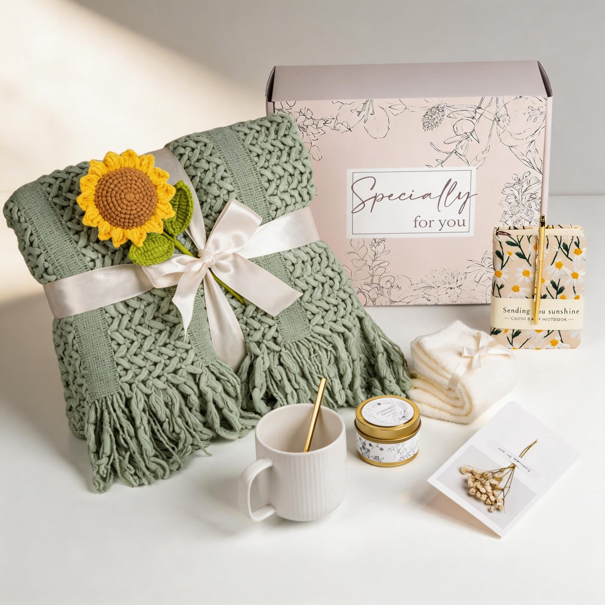 Birthday Gifts for Women Self Care Gift Baskets Care Package - Anforsun Official Imagery - 3