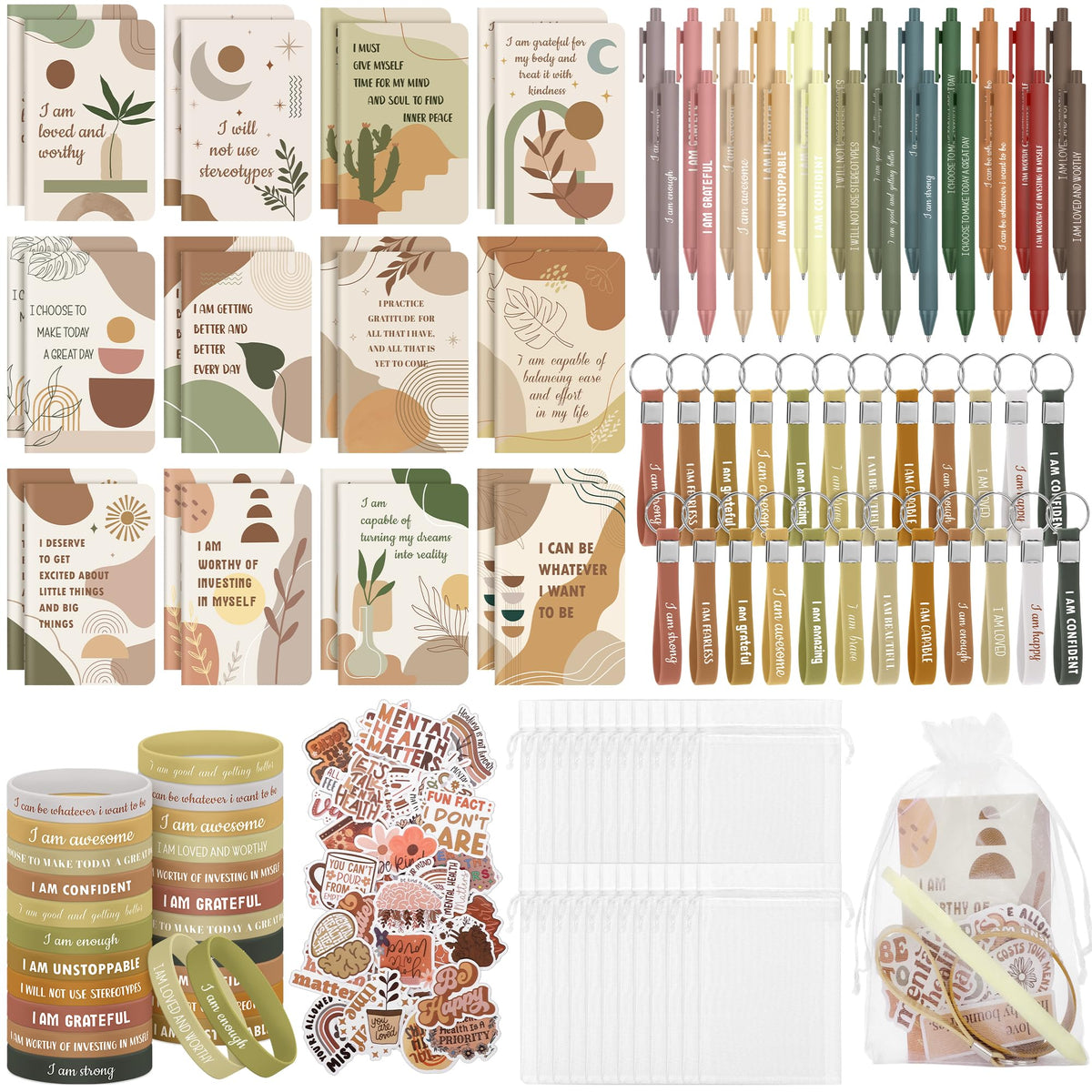 Aodaer 170 Pieces Positive Affirmation Gifts Set - Aodaer Official Imagery - 1
