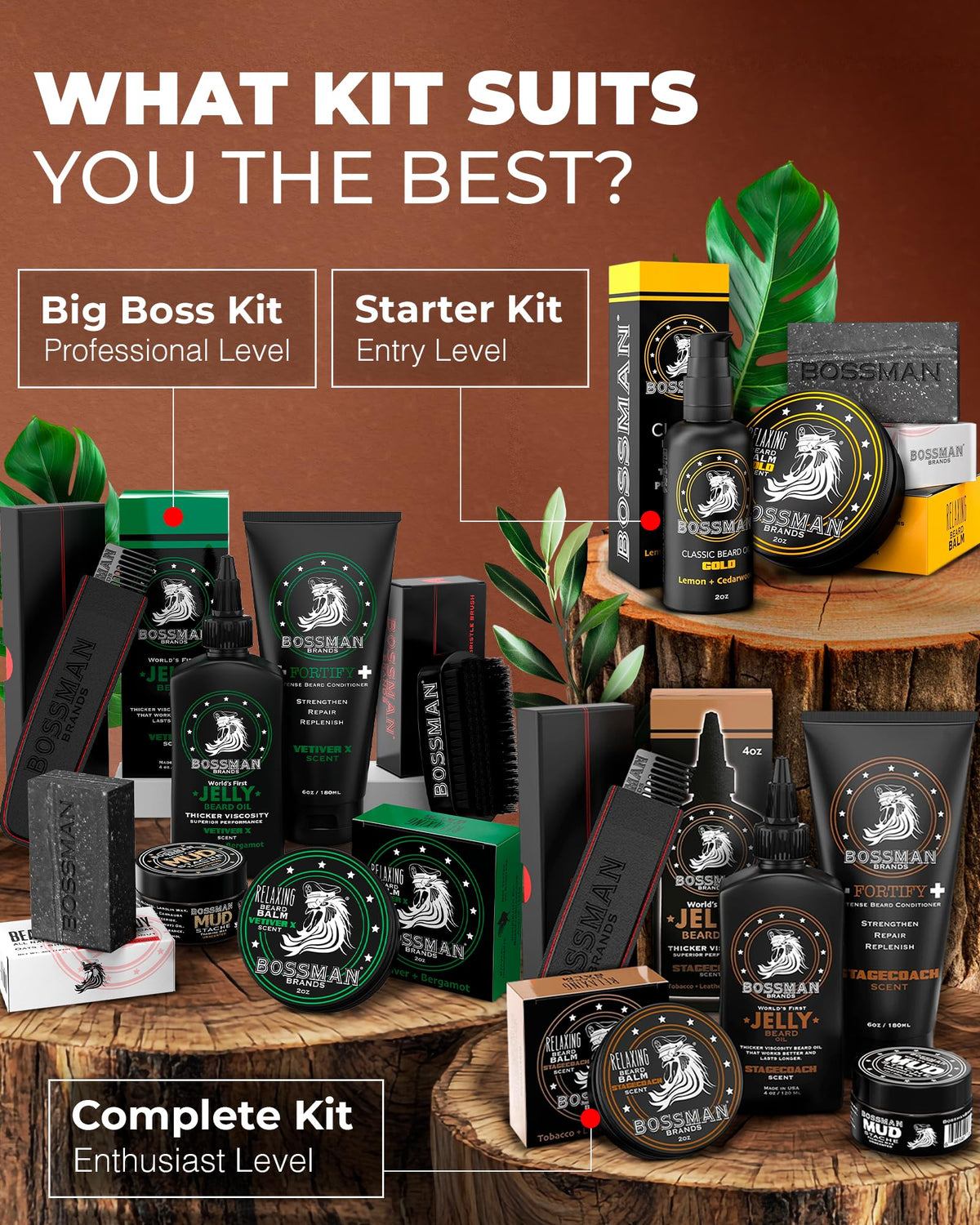 Bossman Complete Beard Kit for Men - Bossman Official Imagery - 8