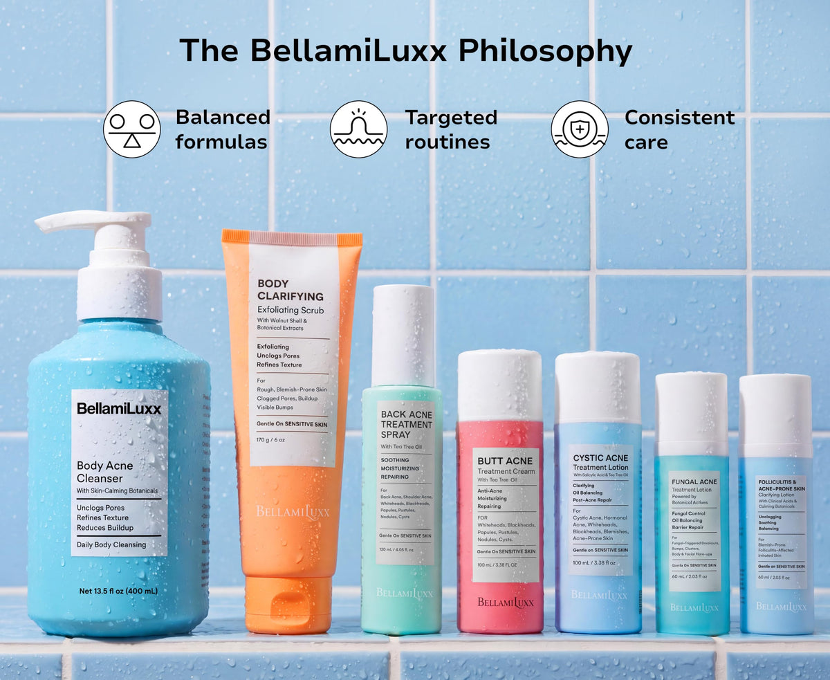 BellamiLuxx Fungal Acne Treatment Lotion Effective Face Body - BellamiLuxx Official Imagery - 8