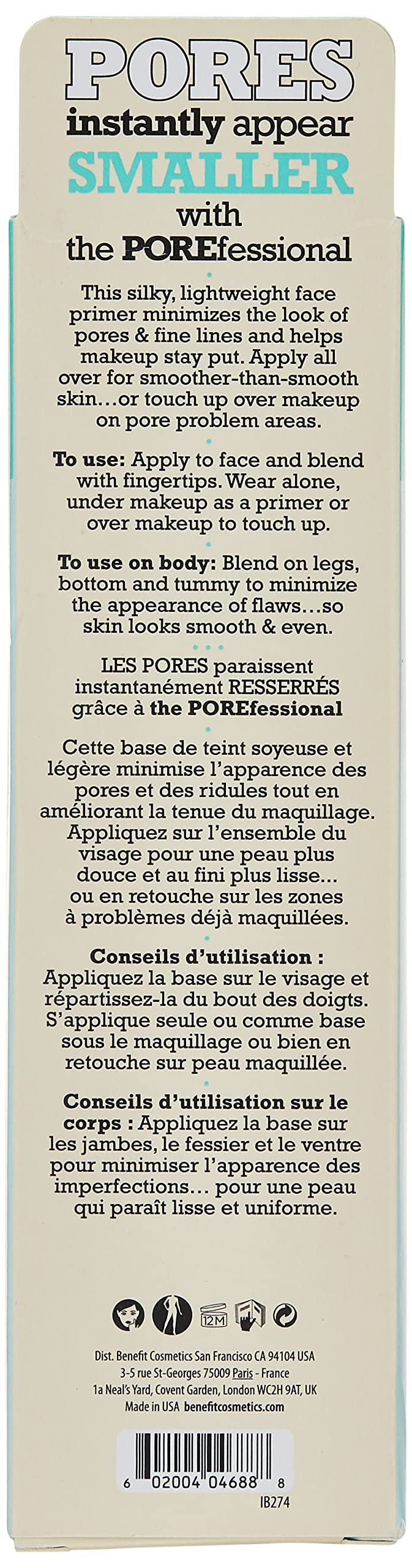 Benefit the POREfessional Pore Minimizing Primer Women - Benefit Official Imagery - 4
