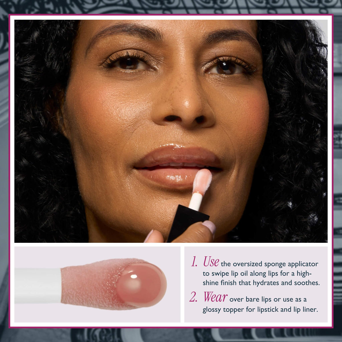 LAURA GELLER Fine Shine Glossy Lip Oil Hydrating - LAURA GELLER NEW YORK Official Imagery - 6