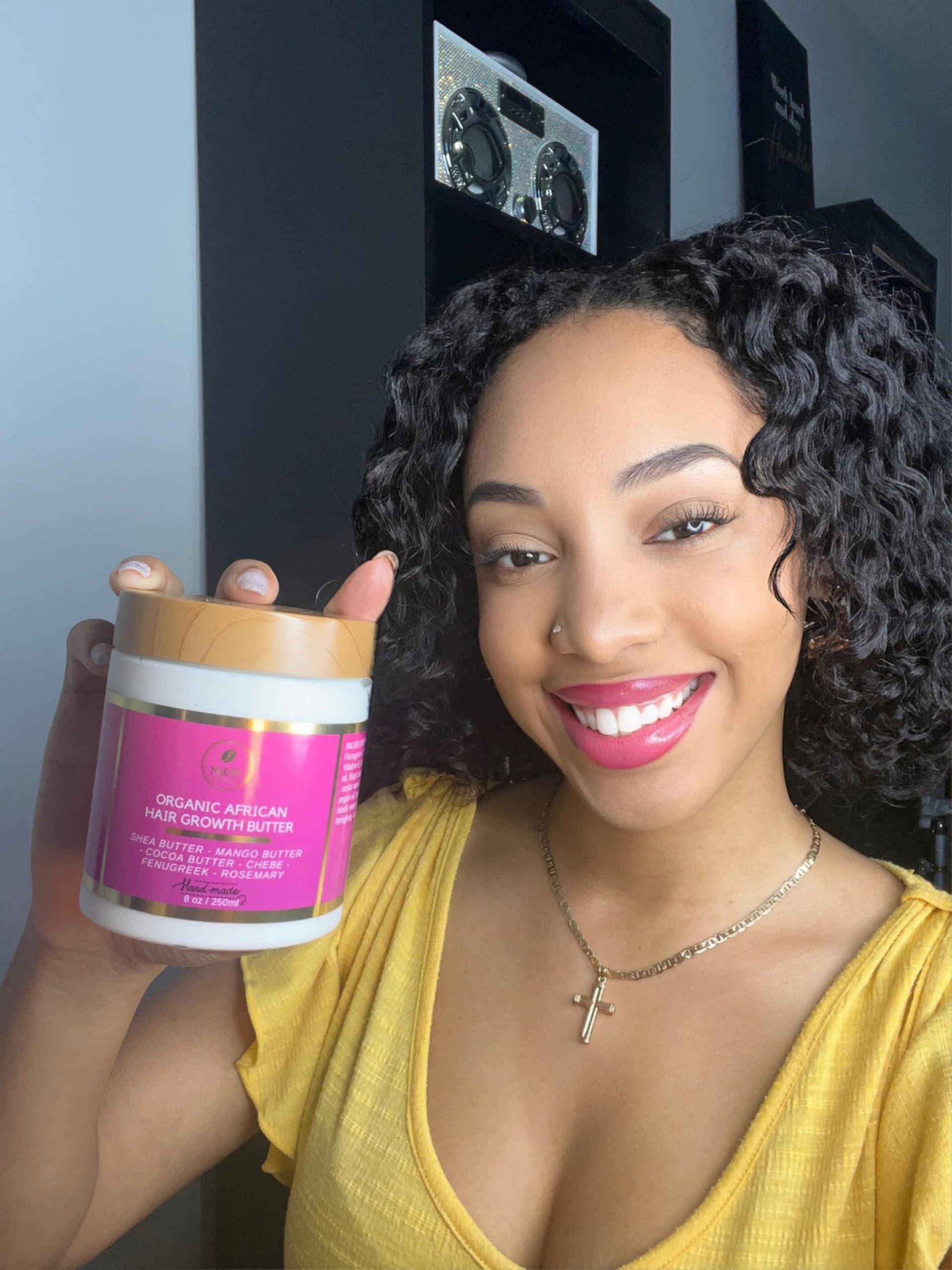 MAKOF BEAUTY Chebe Hair Growth and Thickening Butter - Ayurvedic Deep - MAKOF BEAUTY Official Product View 6