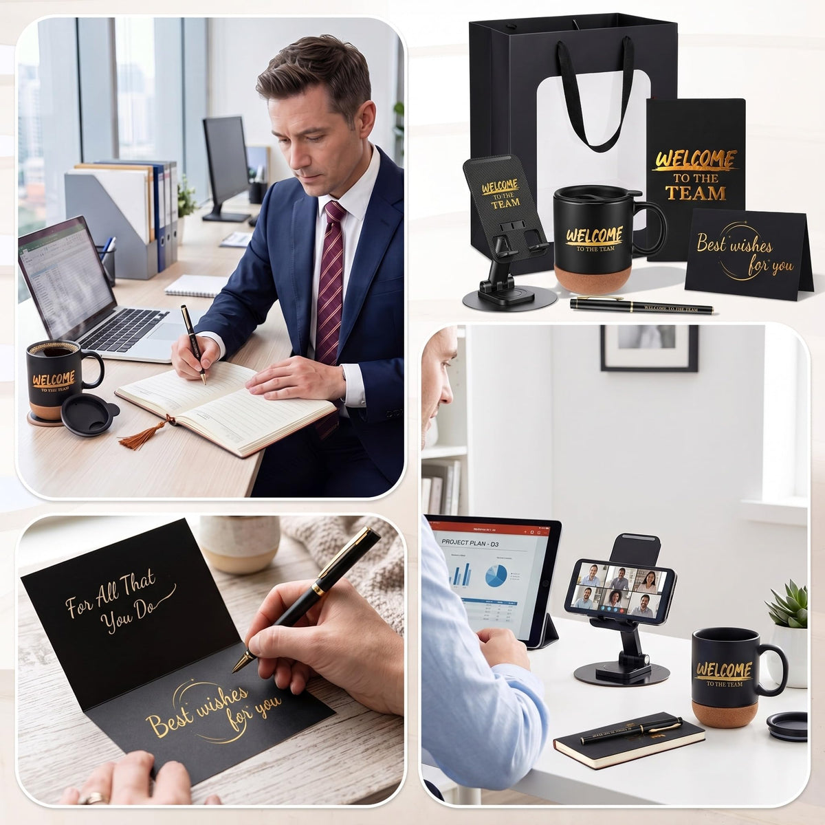 6 Pcs New Employee Welcome to The Team Gift Set - e esscopro Official Imagery - 6