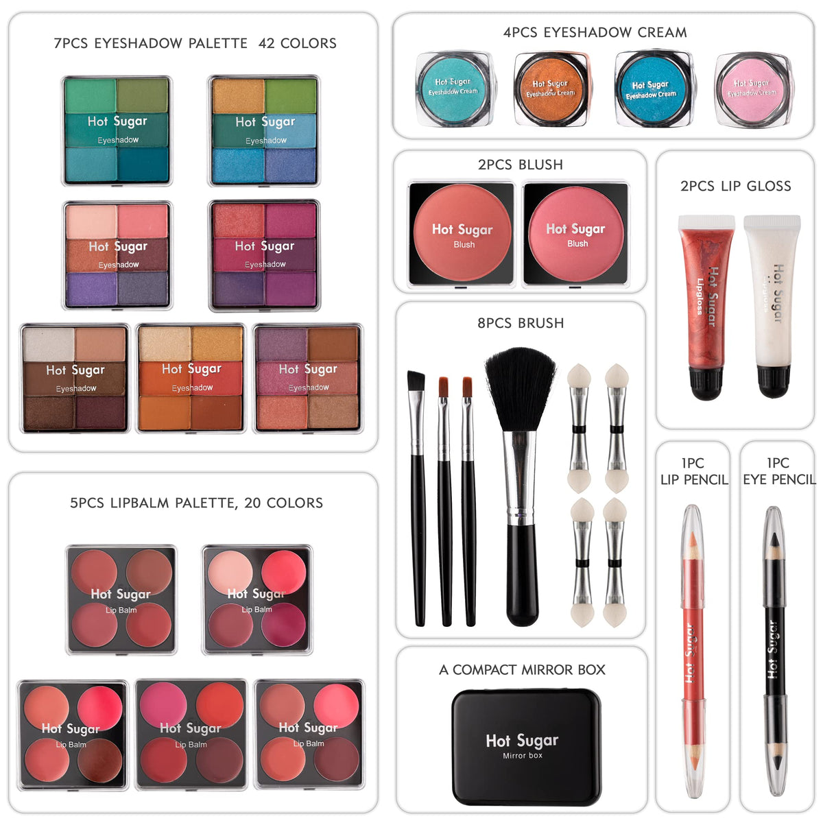 Hot Sugar Makeup Kit for Teenager Girls Starter Cosmetics - Hot Sugar Official Imagery - 5