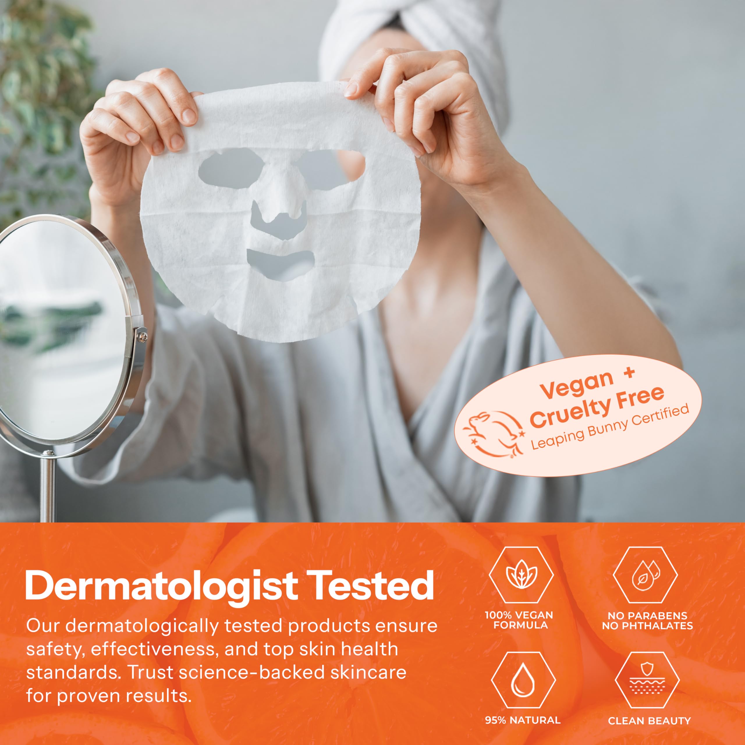 Skin 2.0 Vitamin C &amp; Collagen Sheet Mask - Skin 2.0